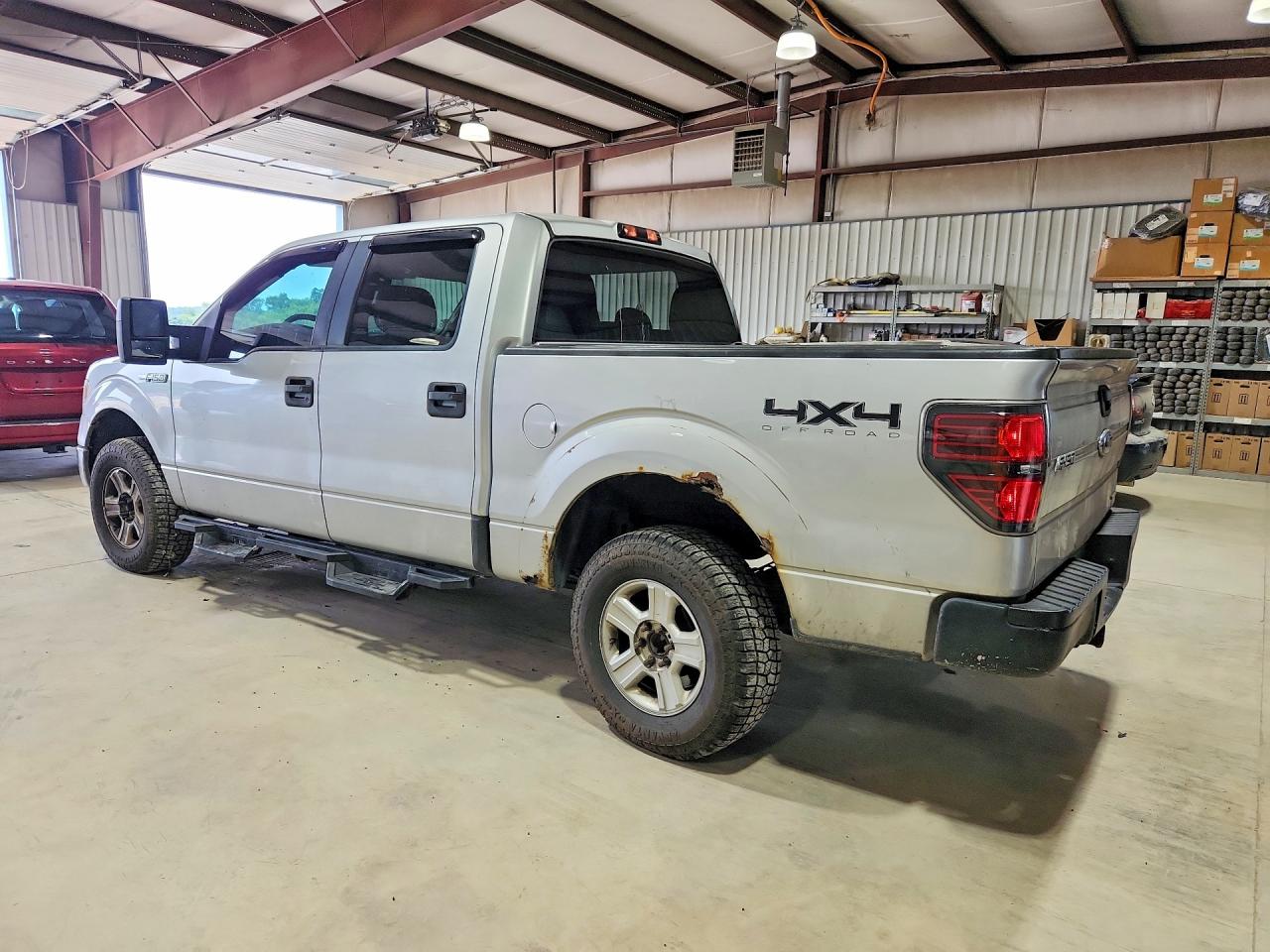 2014 Ford F150 Supercrew Silver vin: 1FTFW1EF9EFB18807
