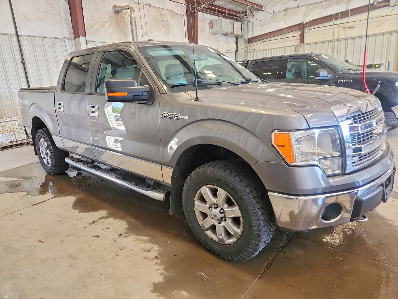 2014 Ford F150 Supercrew Серый vin: 1FTFW1EF9EFB28382