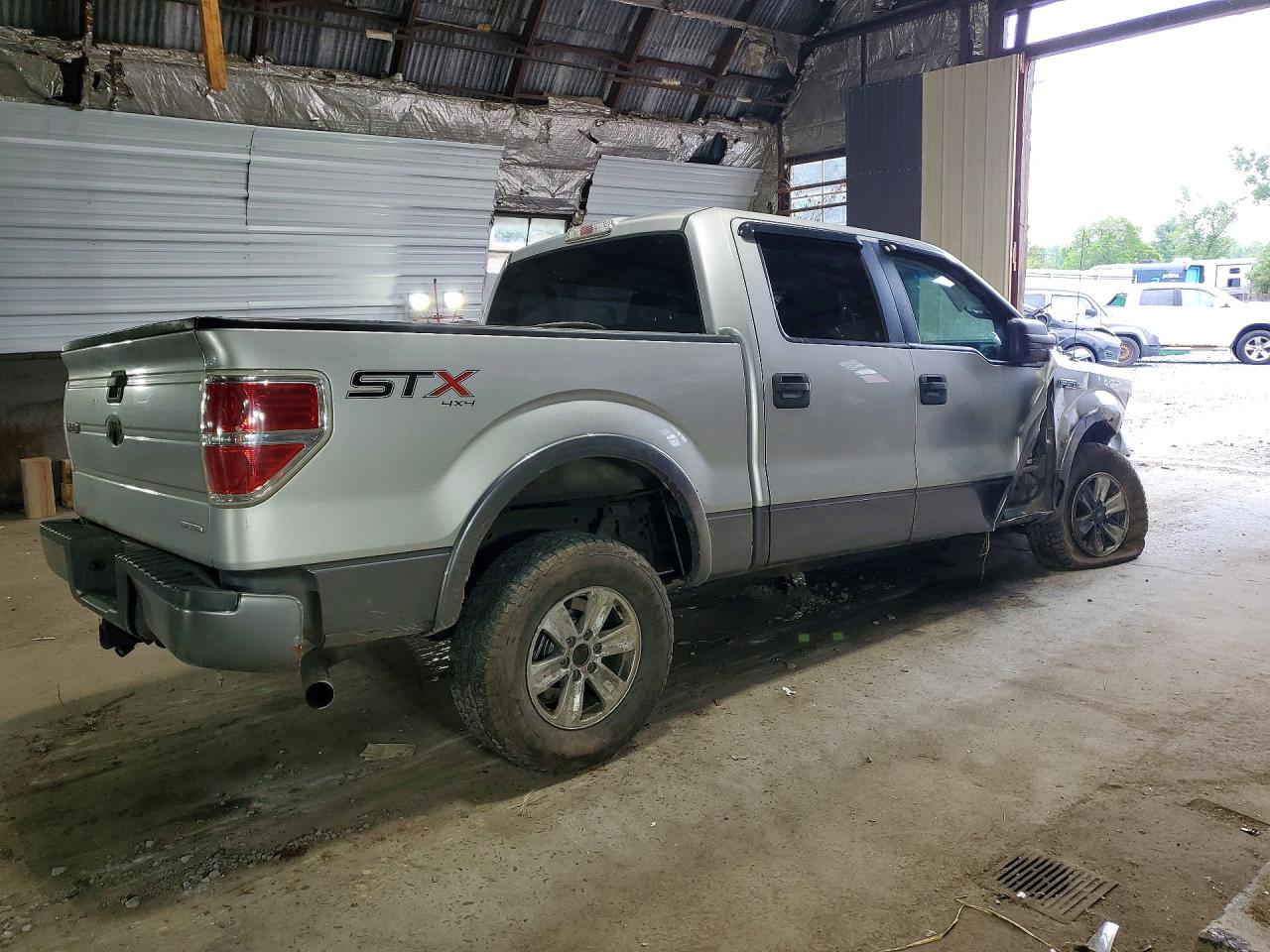 2014 Ford F150 Supercrew Silver vin: 1FTFW1EF9EFB73340