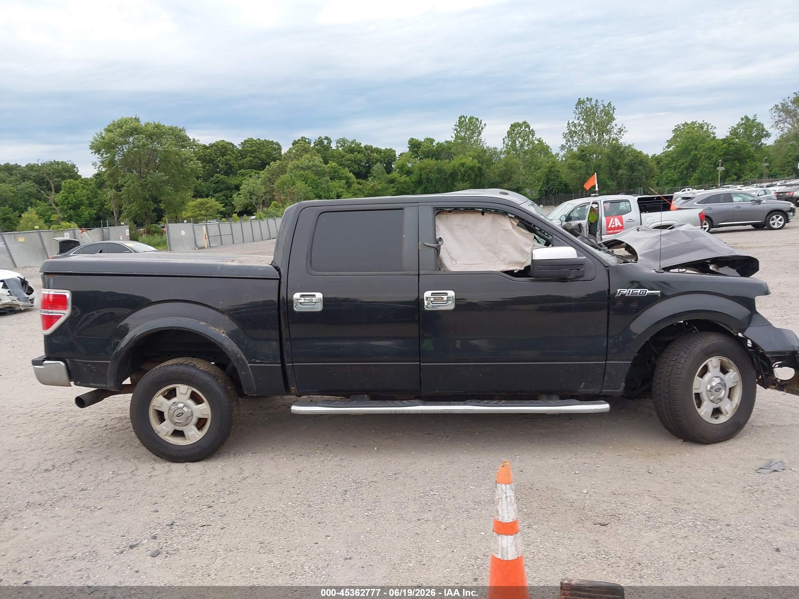 2014 Ford F-150 Xlt Black vin: 1FTFW1EF9EFB78523