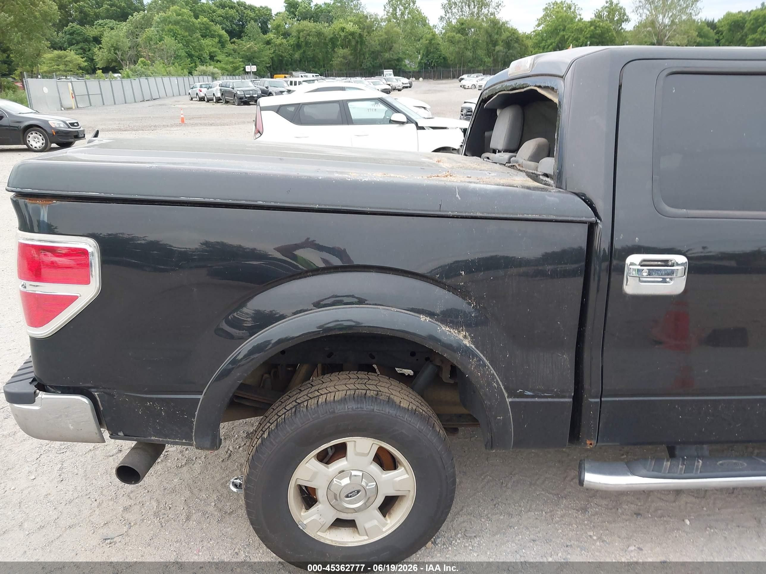 2014 Ford F-150 Xlt Black vin: 1FTFW1EF9EFB78523