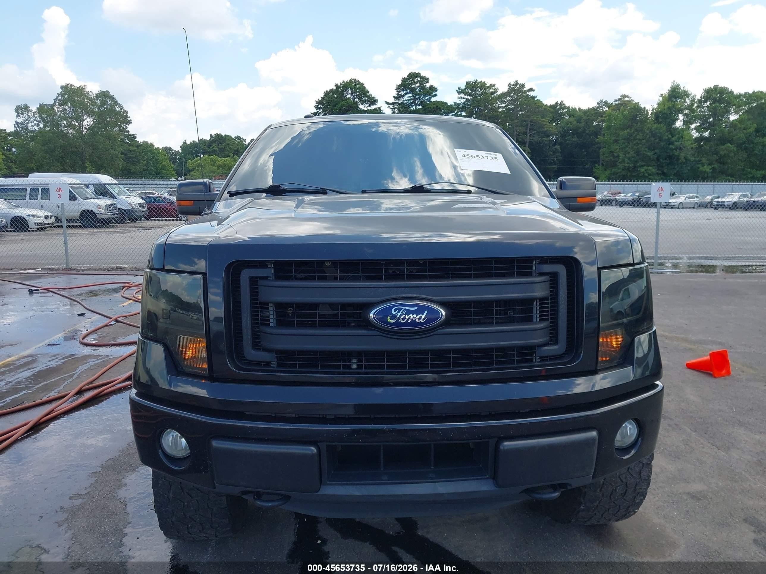2014 Ford F-150 Fx4 Black vin: 1FTFW1EF9EFC84602