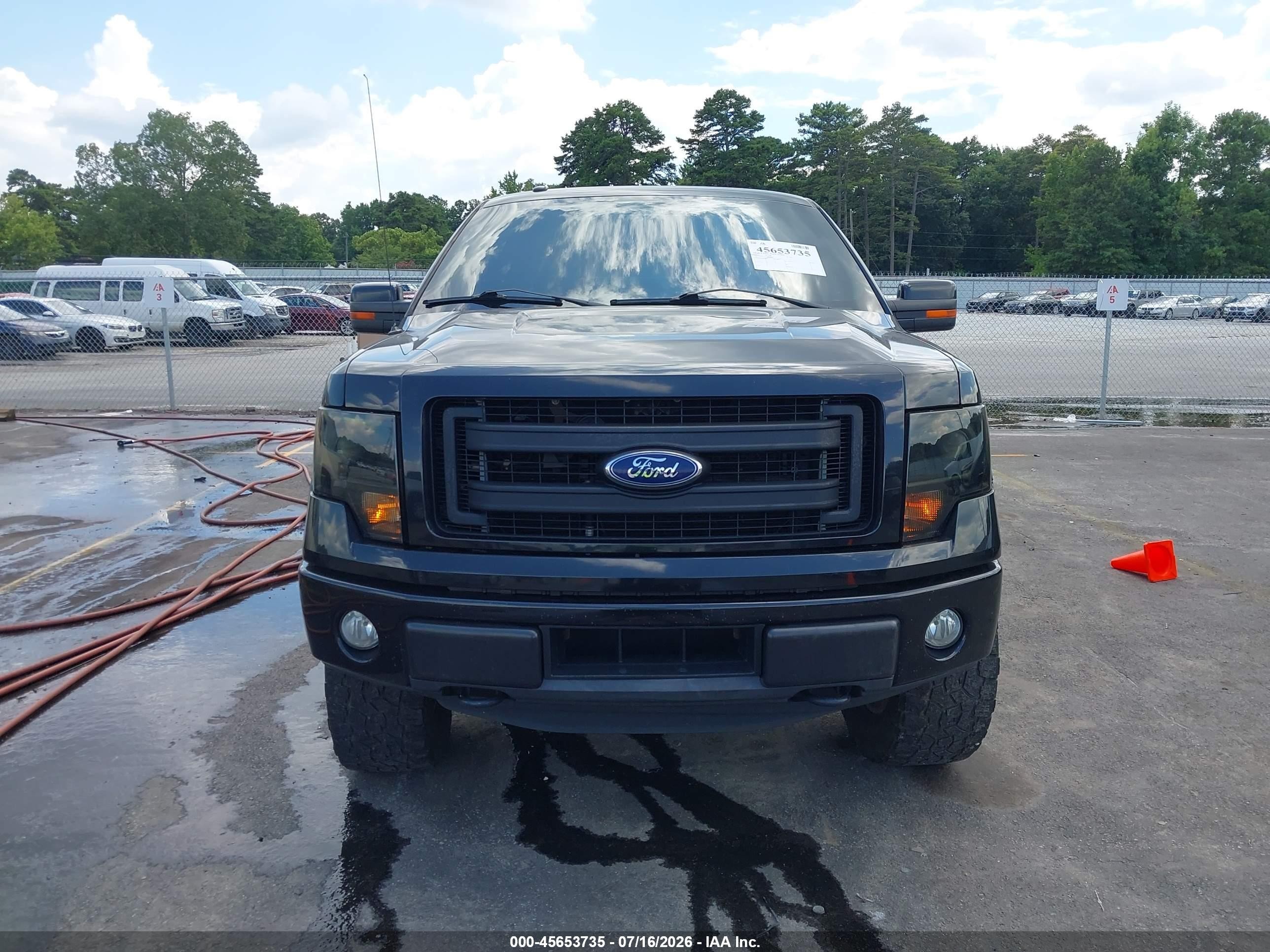2014 Ford F-150 Fx4 Black vin: 1FTFW1EF9EFC84602