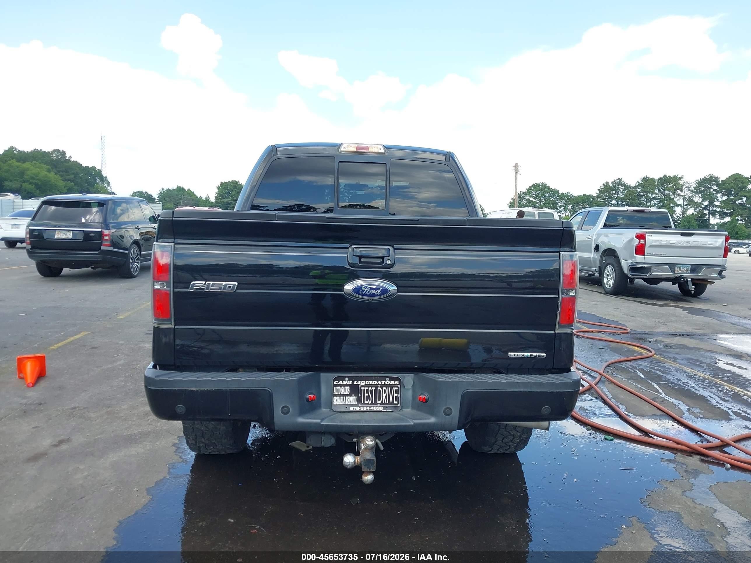 2014 Ford F-150 Fx4 Black vin: 1FTFW1EF9EFC84602