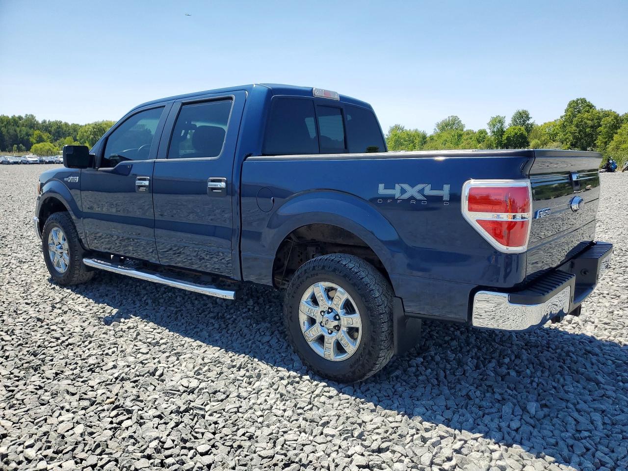 2014 Ford F150 Supercrew Blue vin: 1FTFW1EF9EFC89668