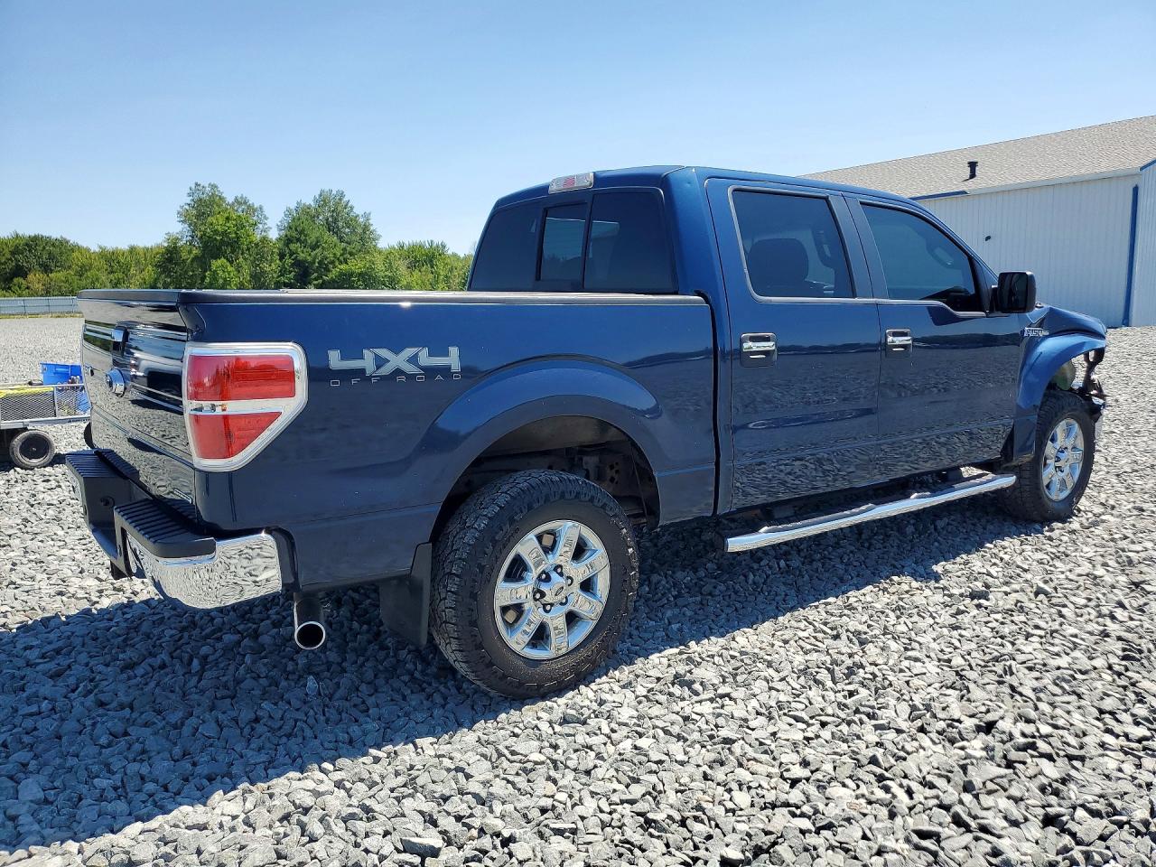 2014 Ford F150 Supercrew Blue vin: 1FTFW1EF9EFC89668