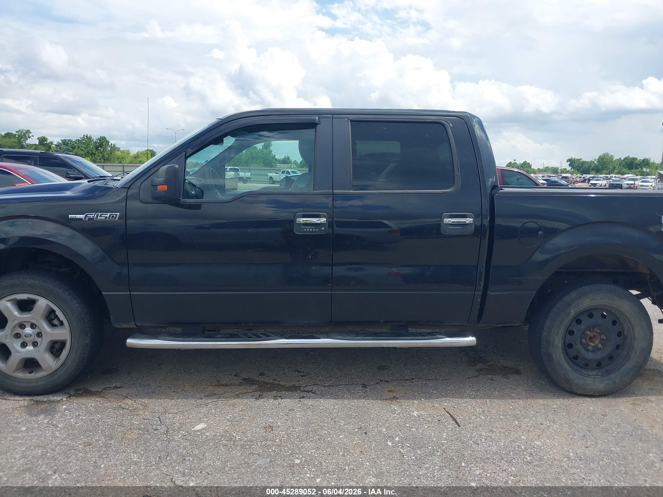 2014 Ford F-150 Xlt Black vin: 1FTFW1EF9EFD08767