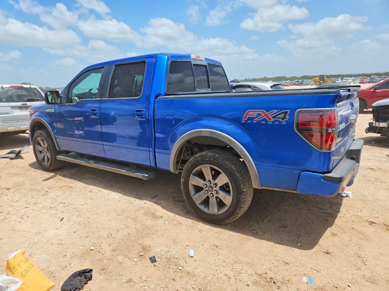 2014 Ford F150 Supercrew Синий vin: 1FTFW1EF9EKD15306