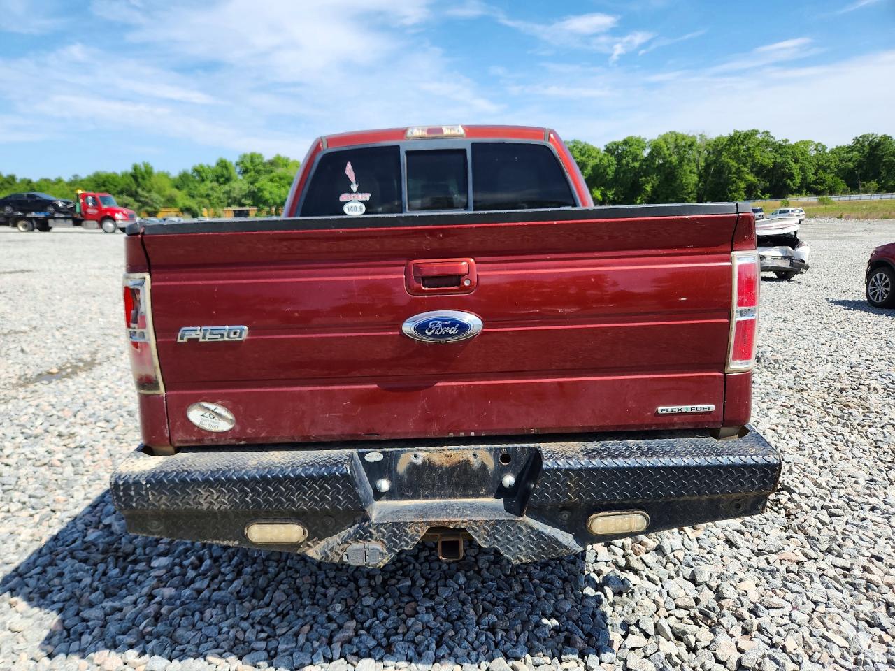 2014 Ford F150 Supercrew Red vin: 1FTFW1EF9EKD28587