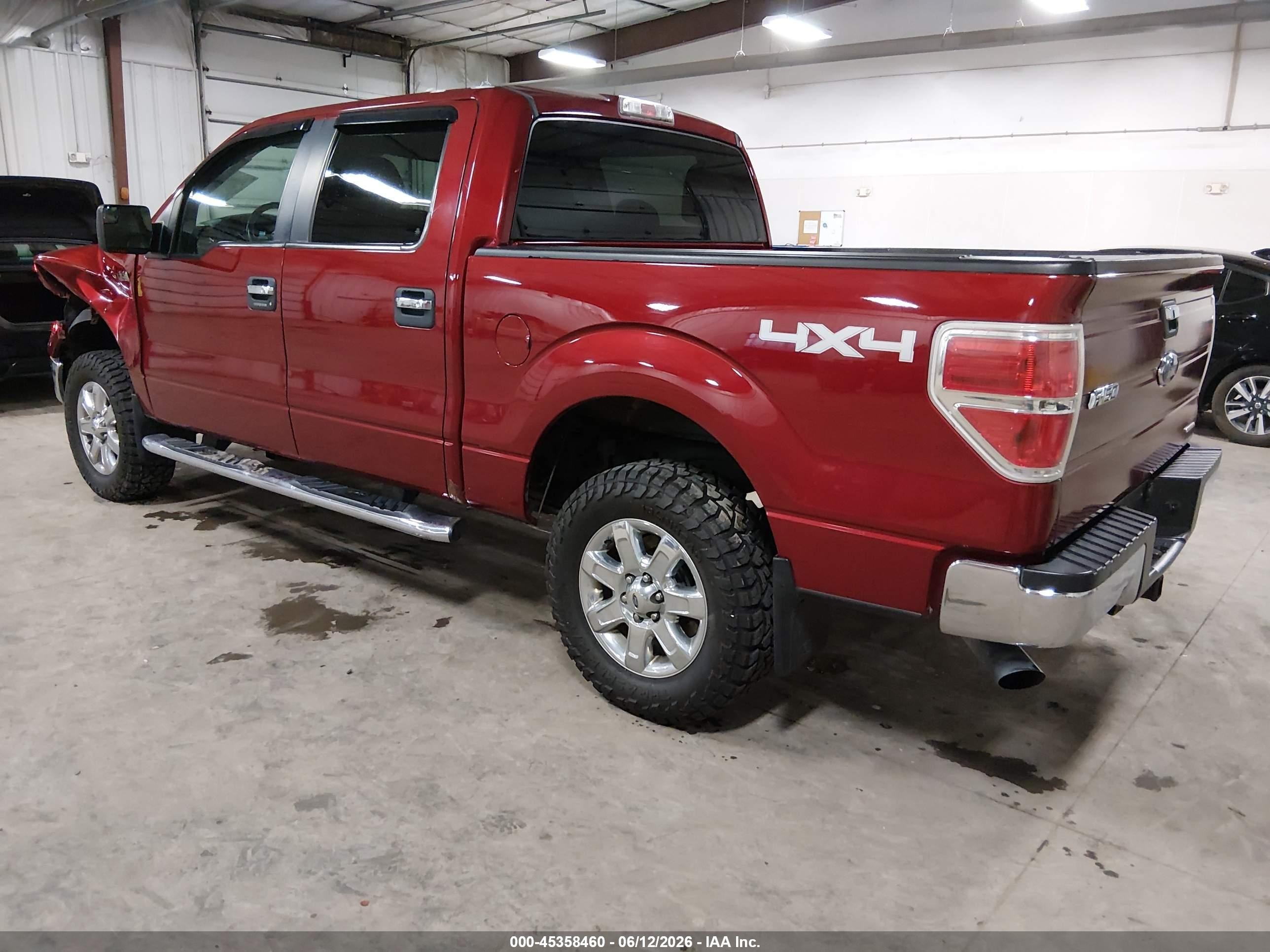 2014 Ford F-150 Xlt Красный vin: 1FTFW1EF9EKE01022