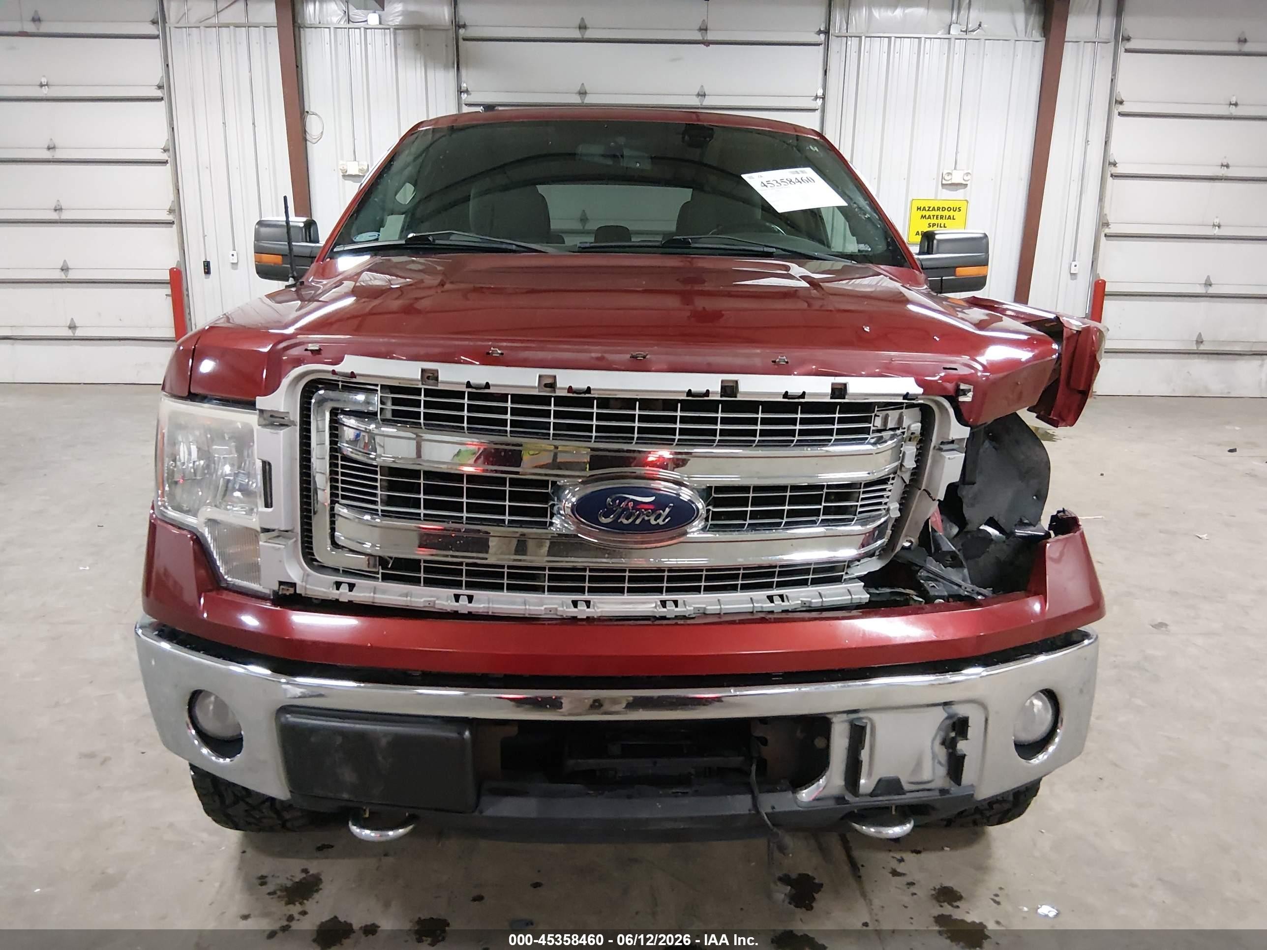 2014 Ford F-150 Xlt Красный vin: 1FTFW1EF9EKE01022