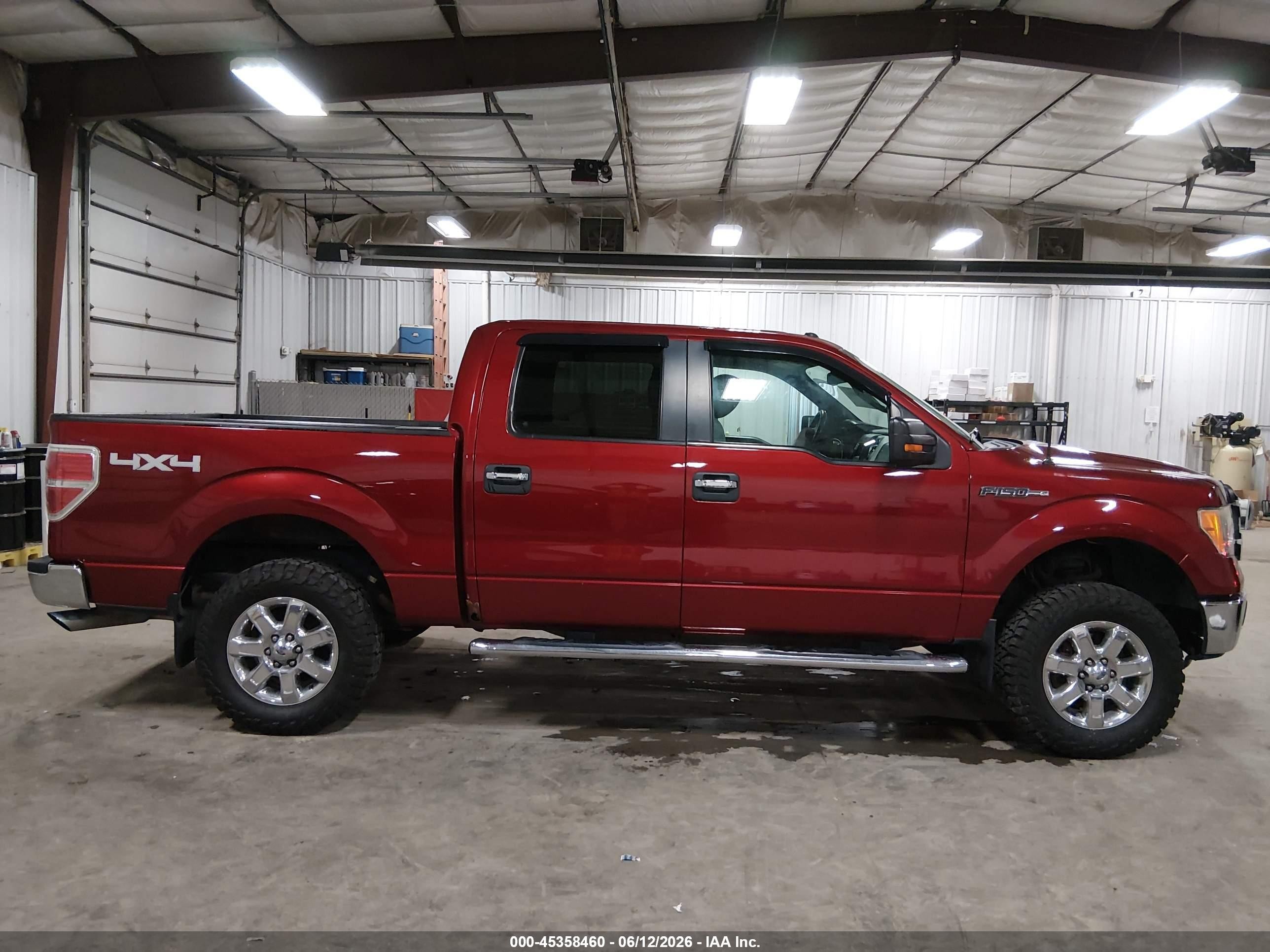 2014 Ford F-150 Xlt Красный vin: 1FTFW1EF9EKE01022