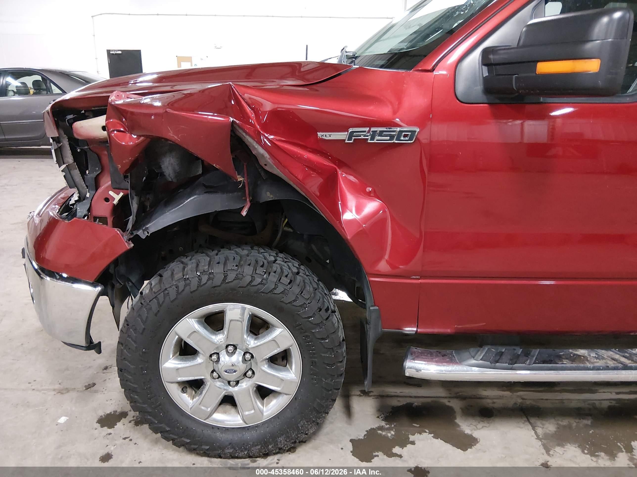 2014 Ford F-150 Xlt Красный vin: 1FTFW1EF9EKE01022
