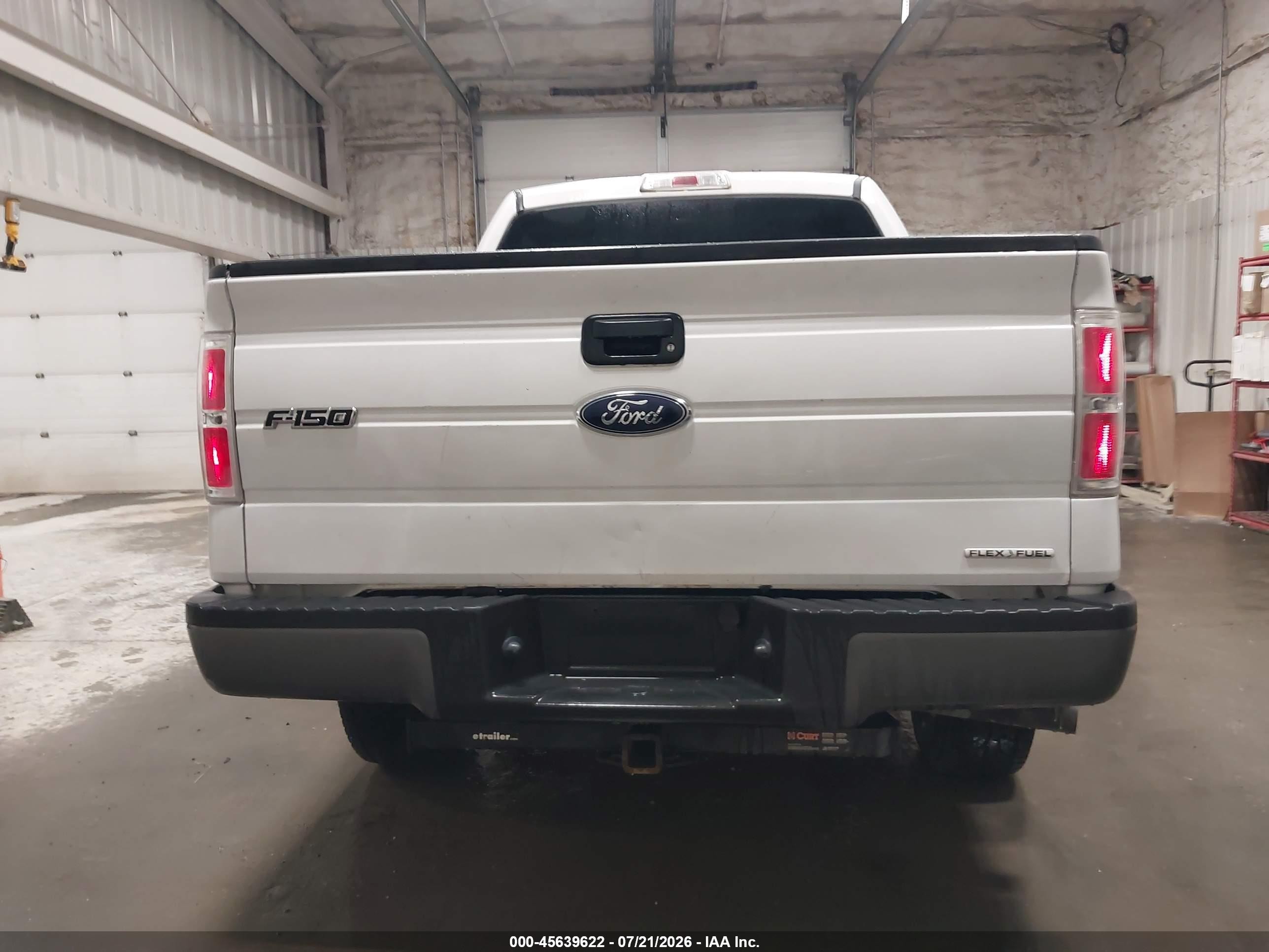 2014 Ford F-150 Xl White vin: 1FTFW1EF9EKE11775