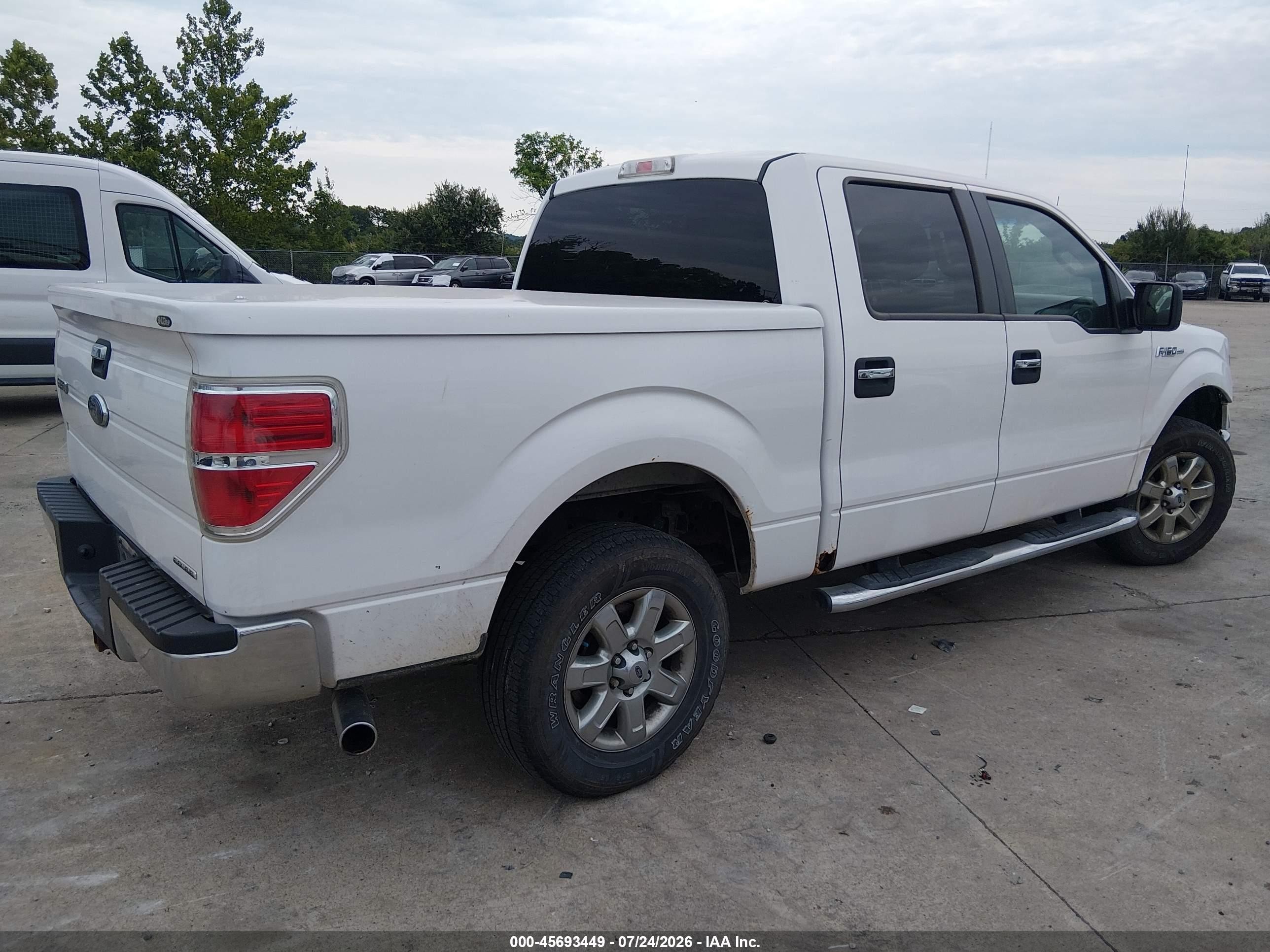 2014 Ford F-150 Xlt Белый vin: 1FTFW1EF9EKE43965