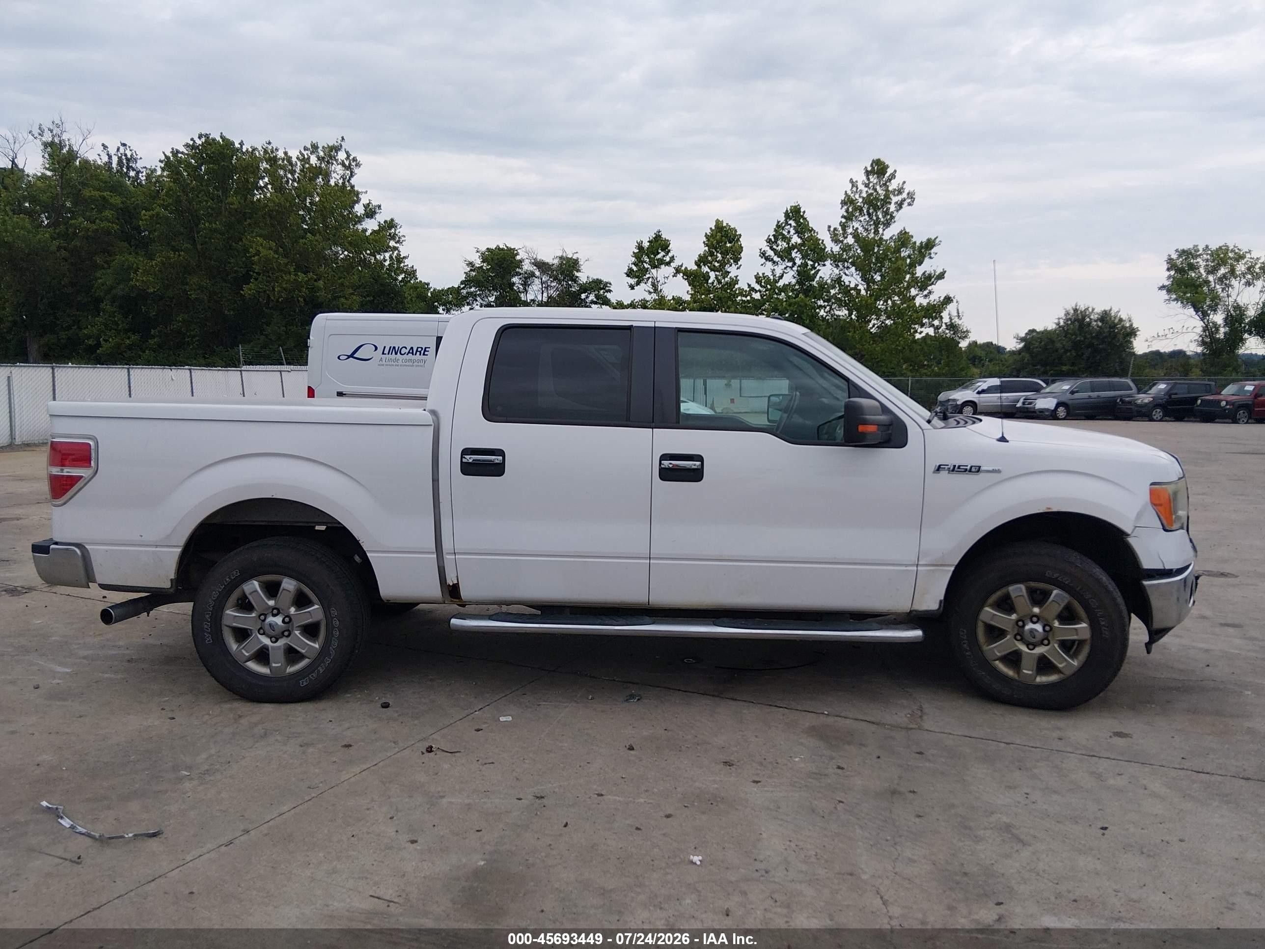 2014 Ford F-150 Xlt Белый vin: 1FTFW1EF9EKE43965