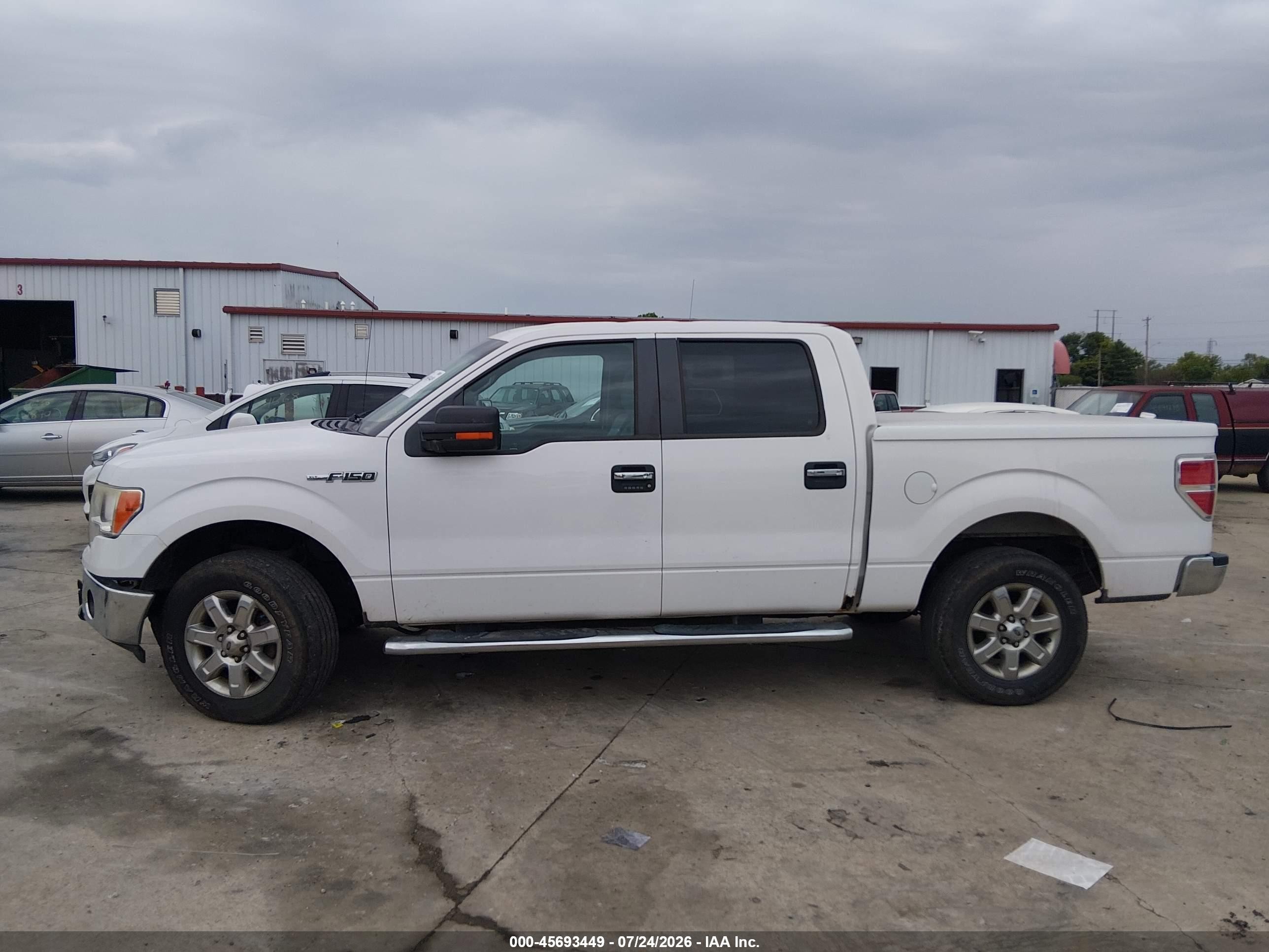 2014 Ford F-150 Xlt Белый vin: 1FTFW1EF9EKE43965