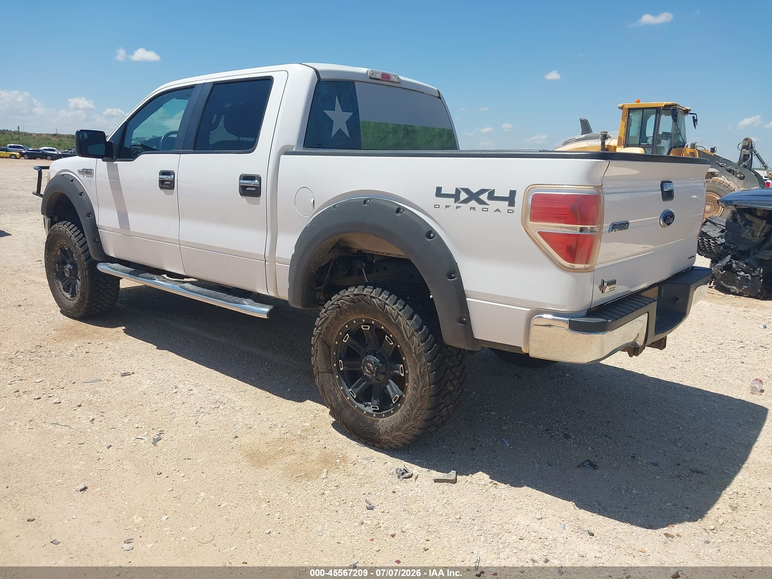 2014 Ford F150 Supercrew White vin: 1FTFW1EF9EKE79364