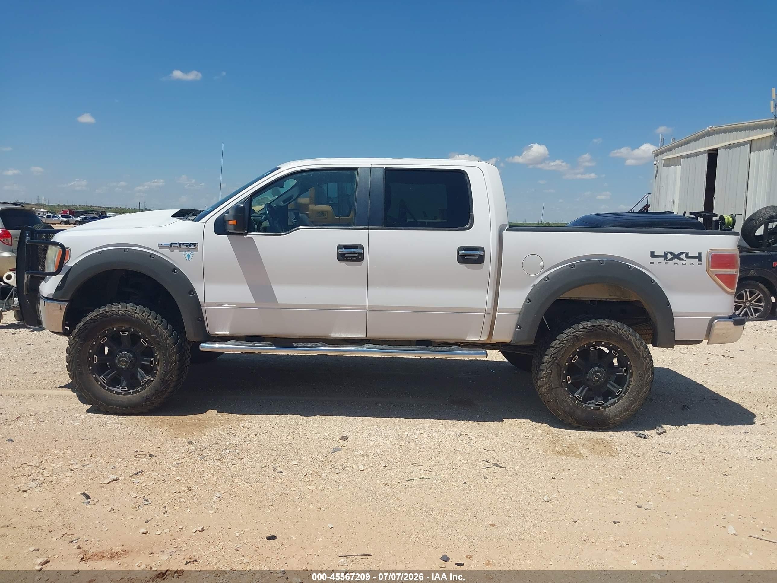 2014 Ford F150 Supercrew White vin: 1FTFW1EF9EKE79364