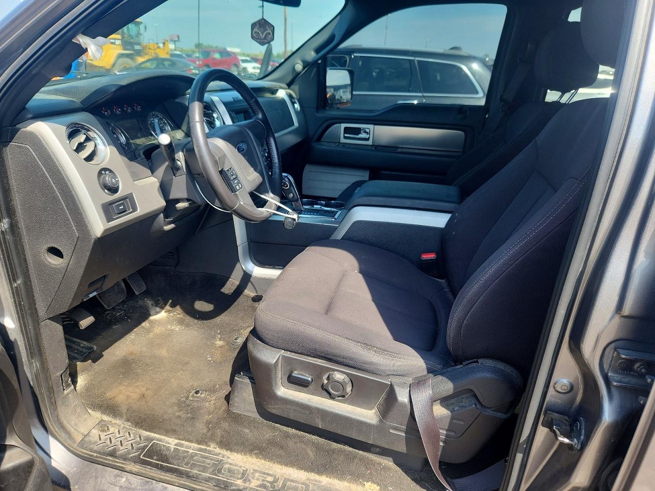 2014 Ford F150 Supercrew Gray vin: 1FTFW1EF9EKF48893