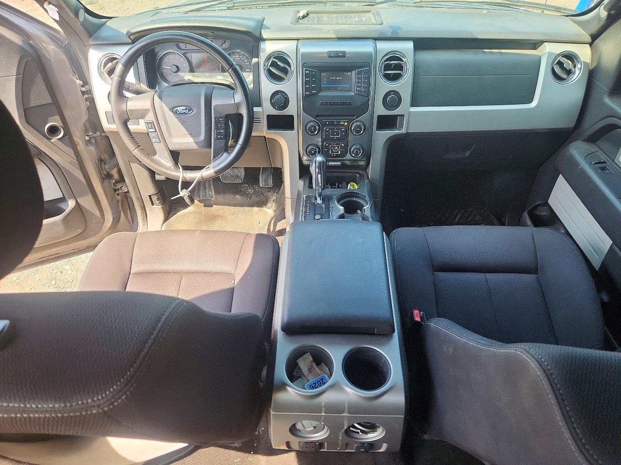 2014 Ford F150 Supercrew Gray vin: 1FTFW1EF9EKF48893
