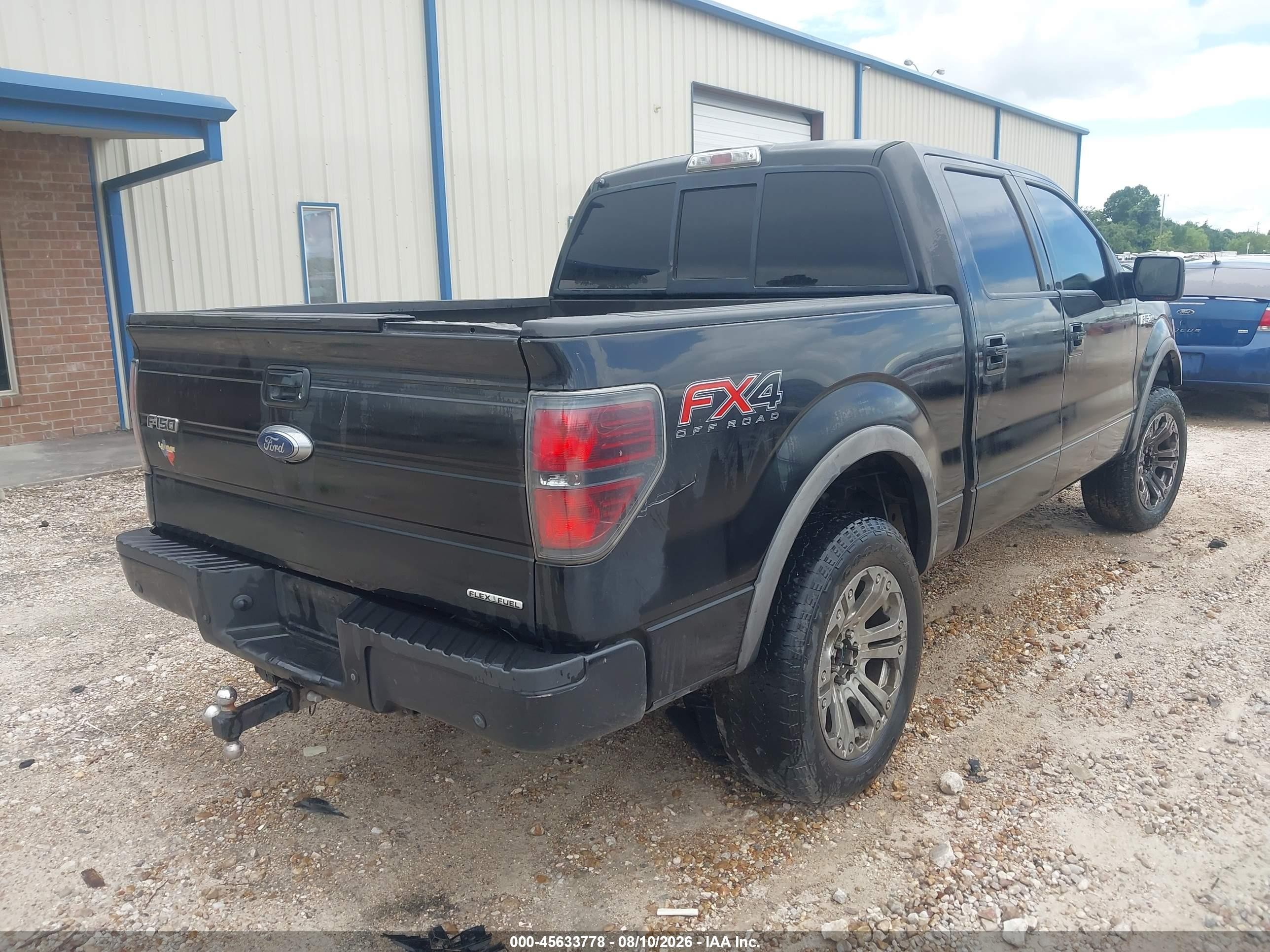 2014 Ford F-150 Fx4 Black vin: 1FTFW1EF9EKF53799