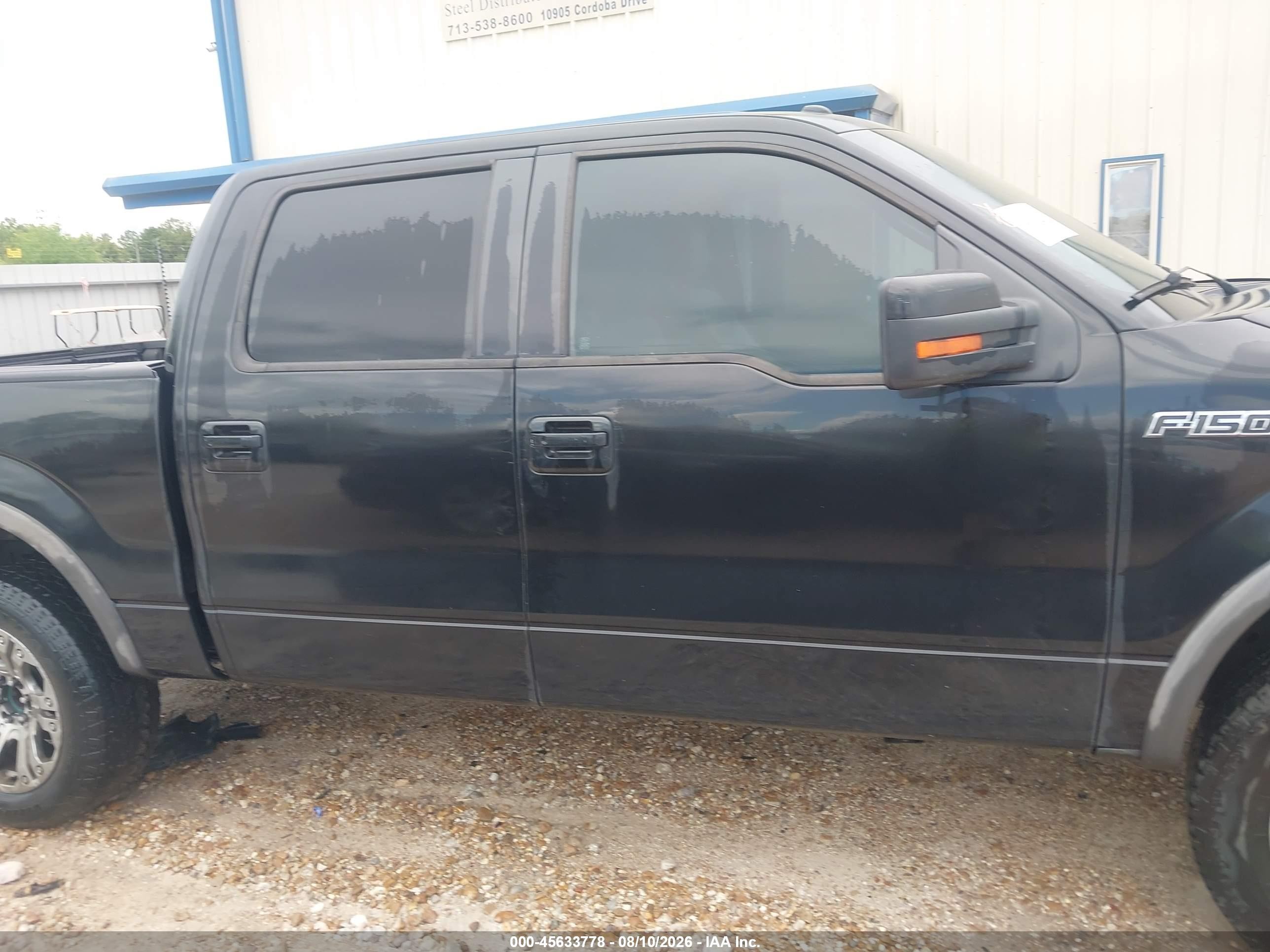 2014 Ford F-150 Fx4 Black vin: 1FTFW1EF9EKF53799