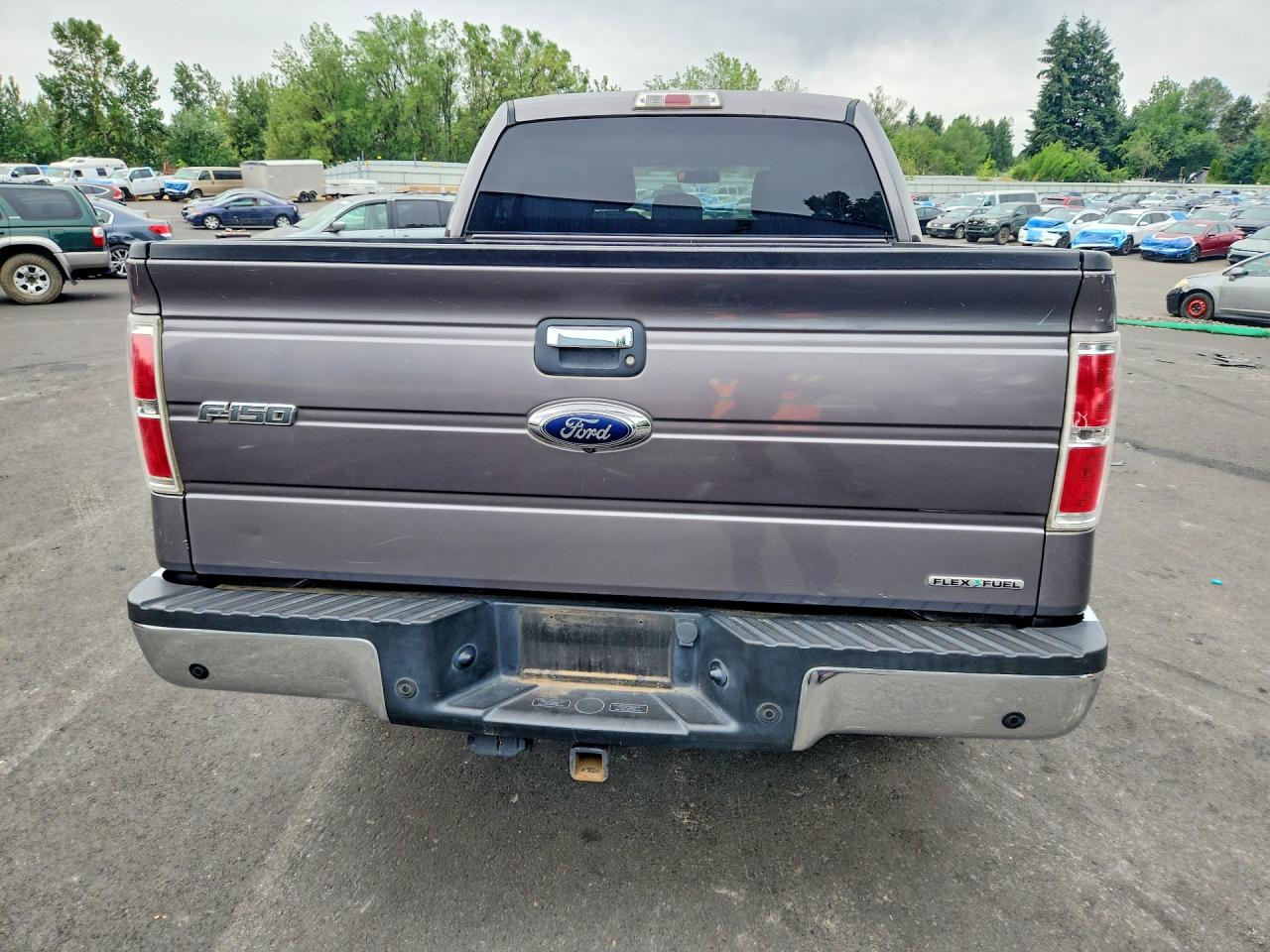 2014 Ford F150 Supercrew Gray vin: 1FTFW1EF9EKF82087