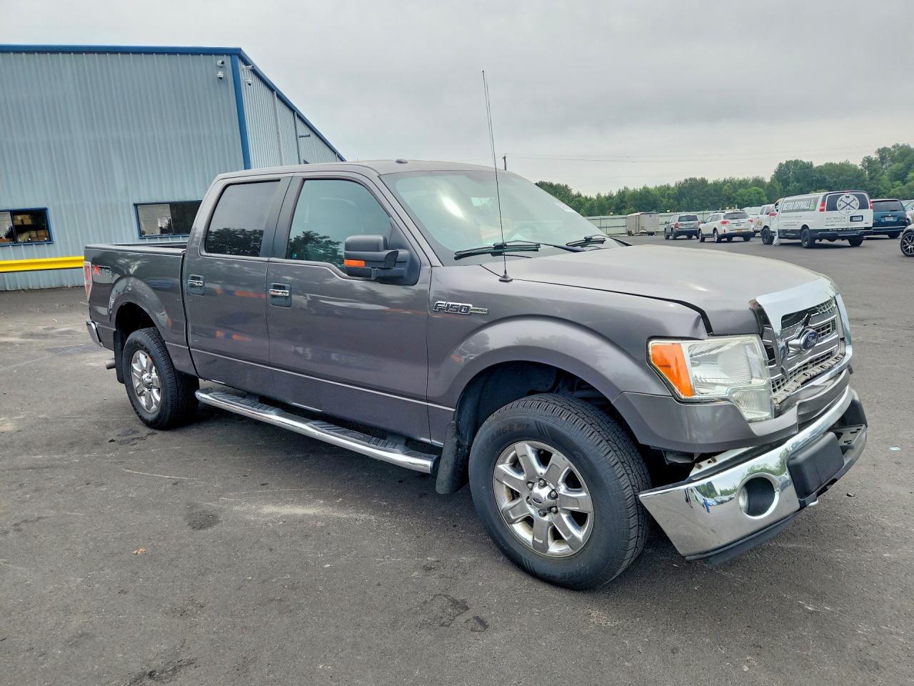 2014 Ford F150 Supercrew Gray vin: 1FTFW1EF9EKF82087