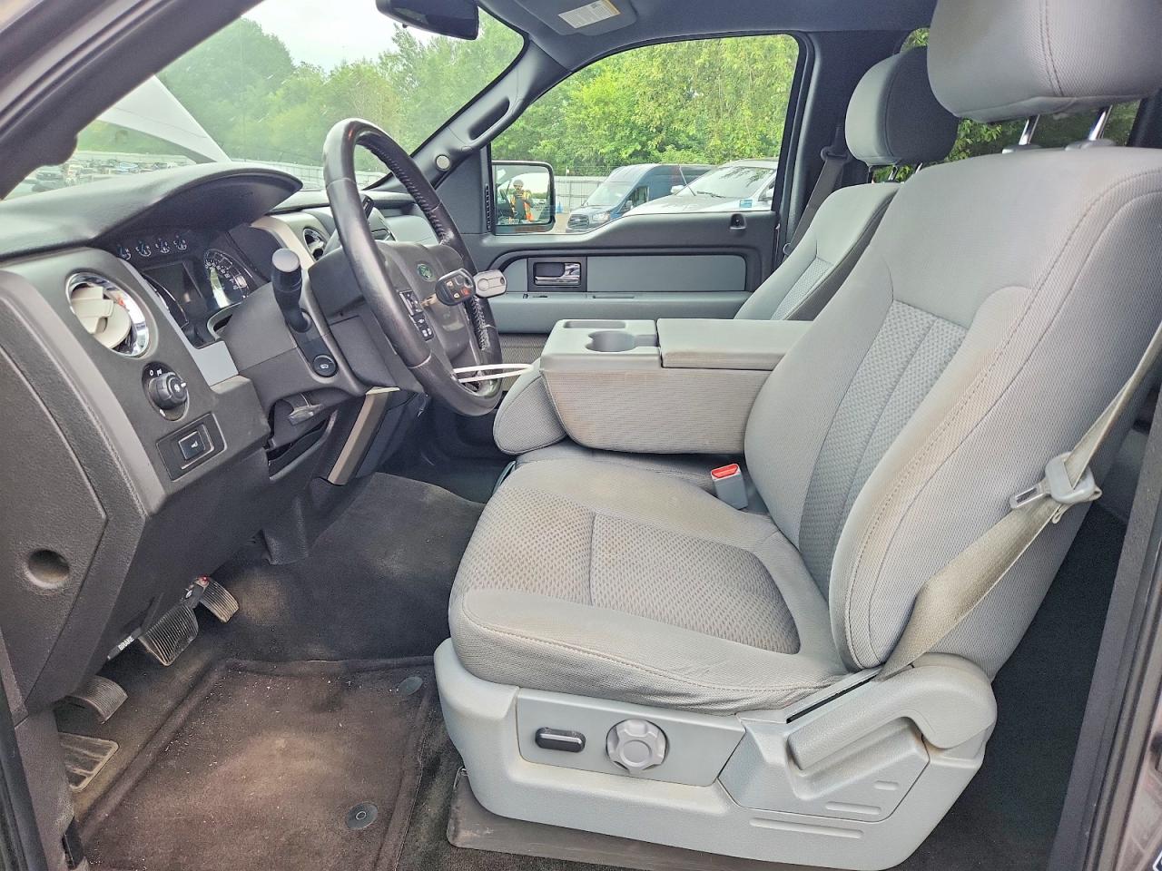 2014 Ford F150 Supercrew Gray vin: 1FTFW1EF9EKF82087