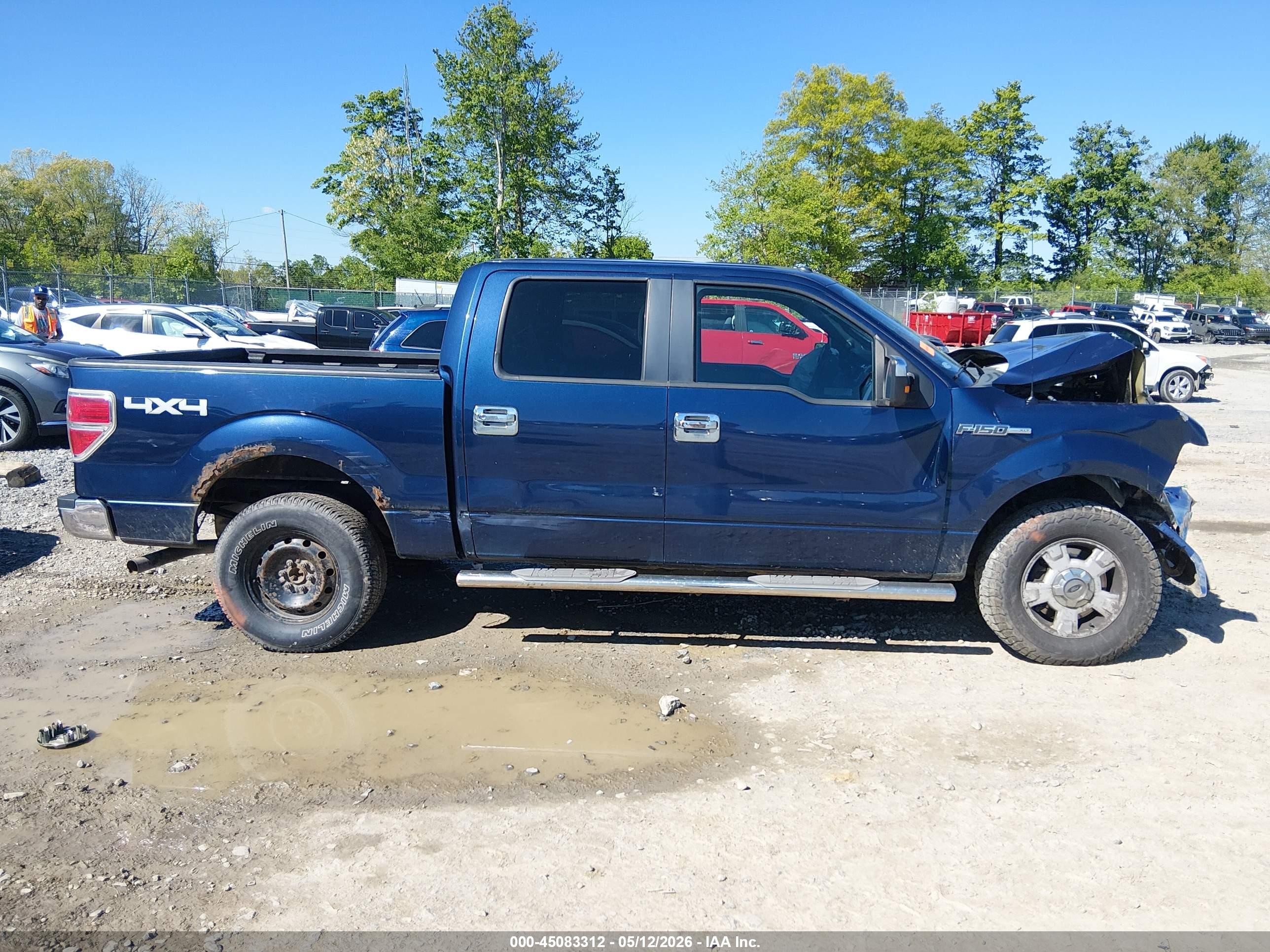 2014 Ford F-150 Xlt Синий vin: 1FTFW1EF9EKG00314
