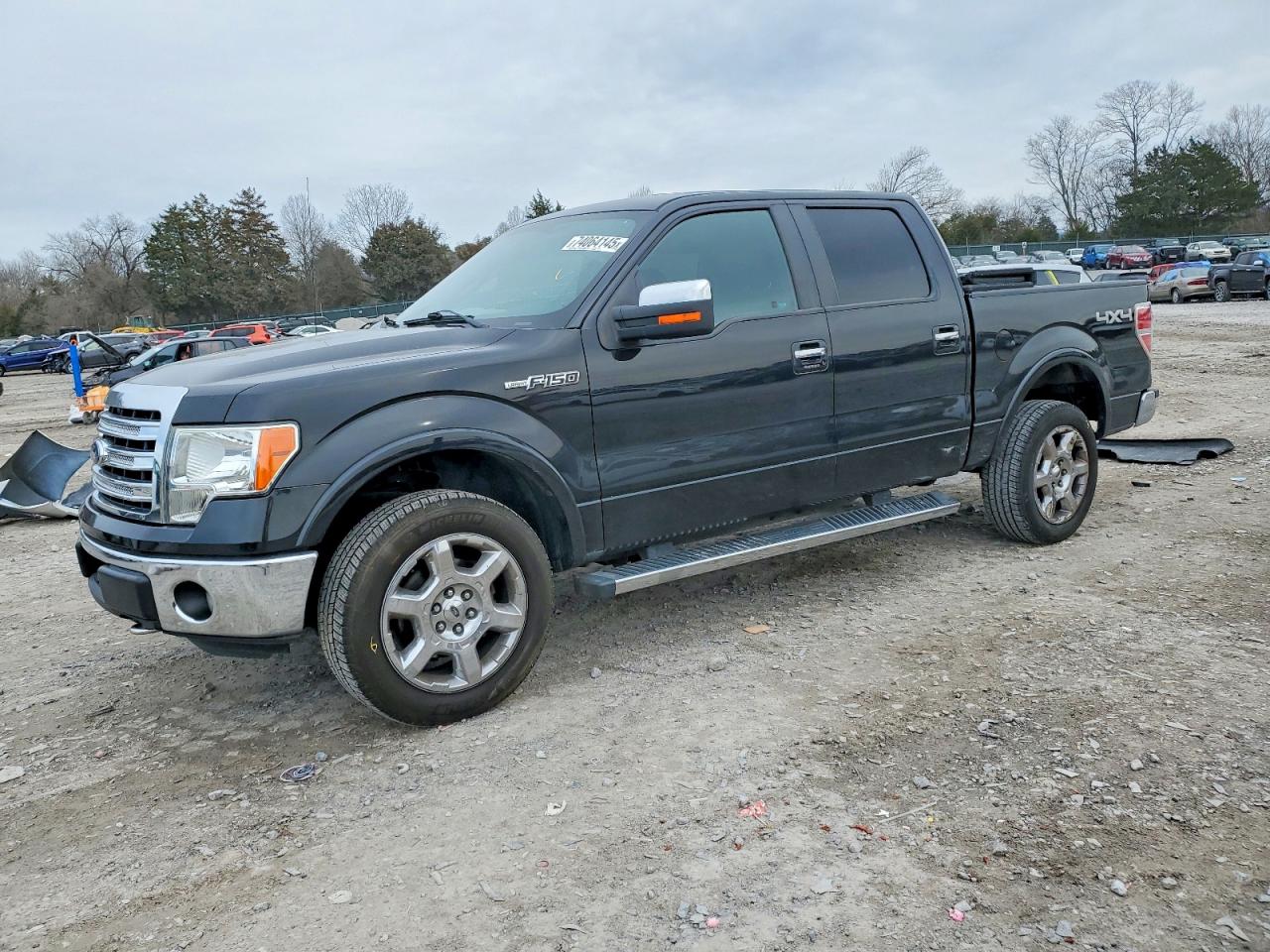 2014 Ford F150 Supercrew Черный vin: 1FTFW1EF9EKG09207