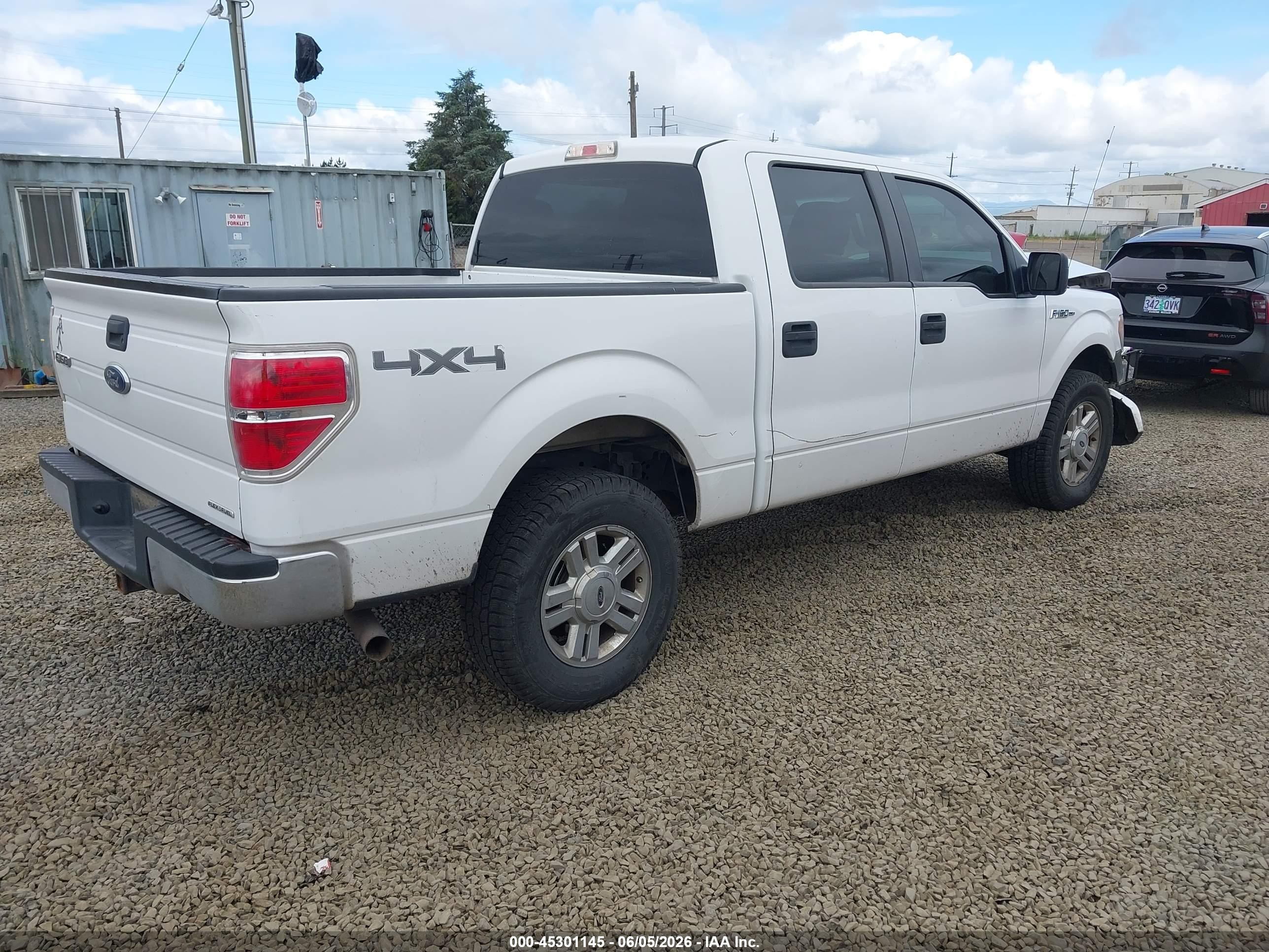 2014 Ford F-150 Xl White vin: 1FTFW1EF9EKG24323