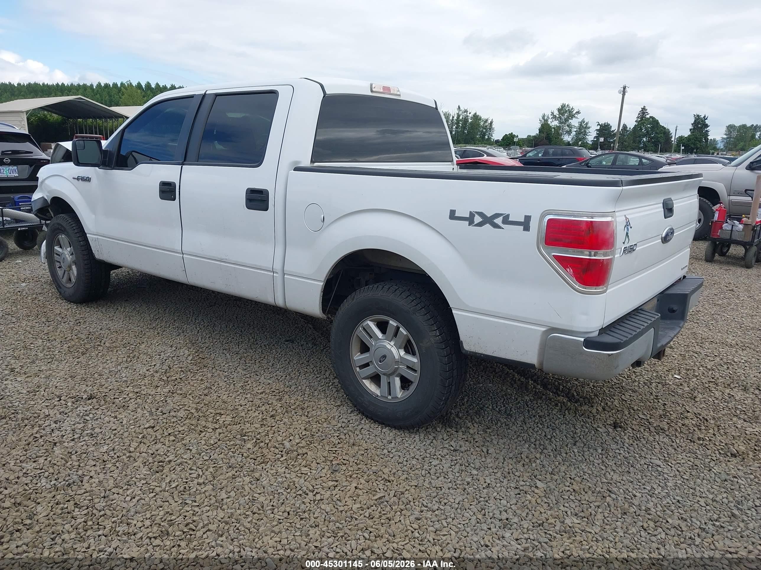 2014 Ford F-150 Xl White vin: 1FTFW1EF9EKG24323