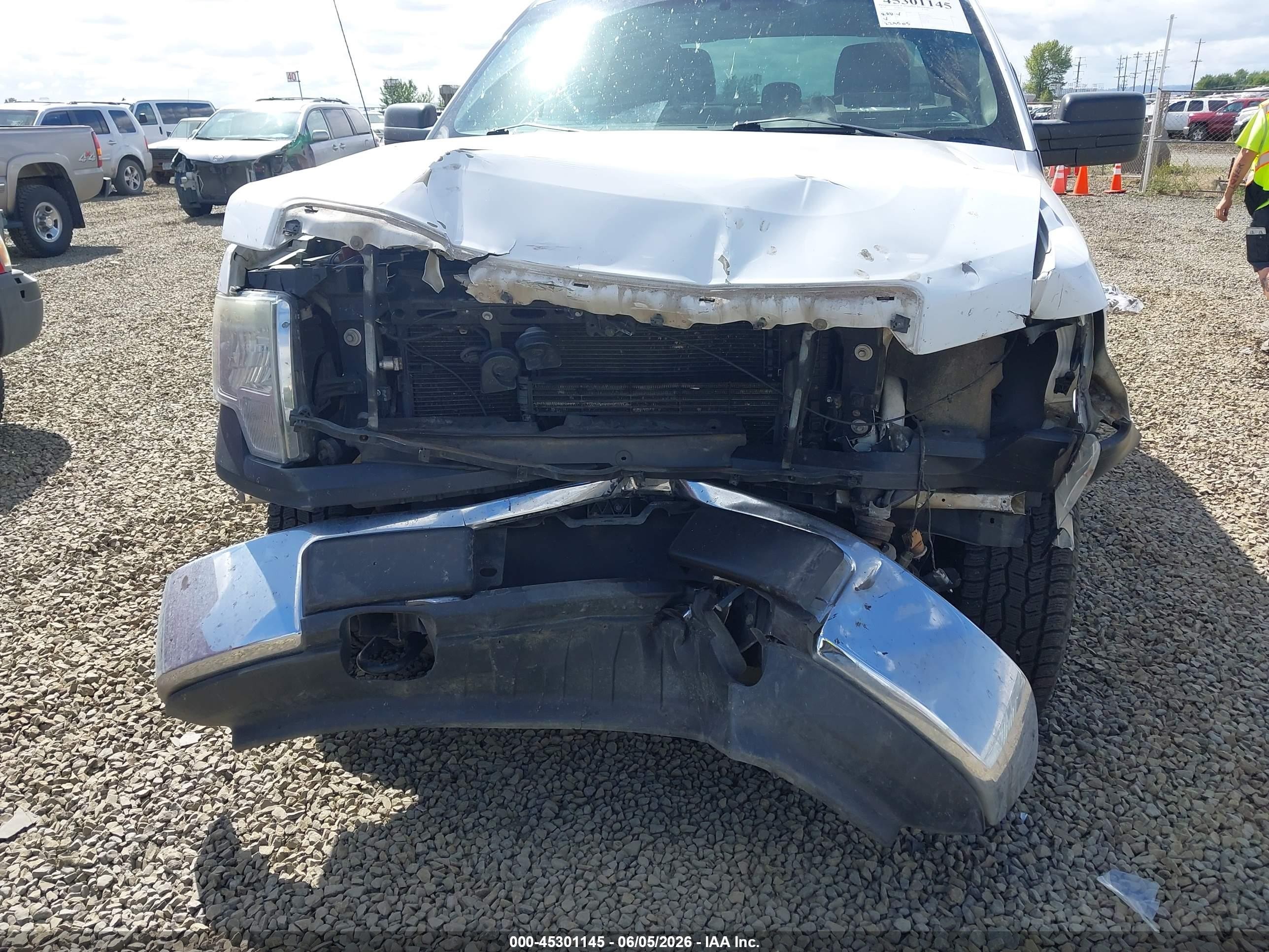 2014 Ford F-150 Xl White vin: 1FTFW1EF9EKG24323