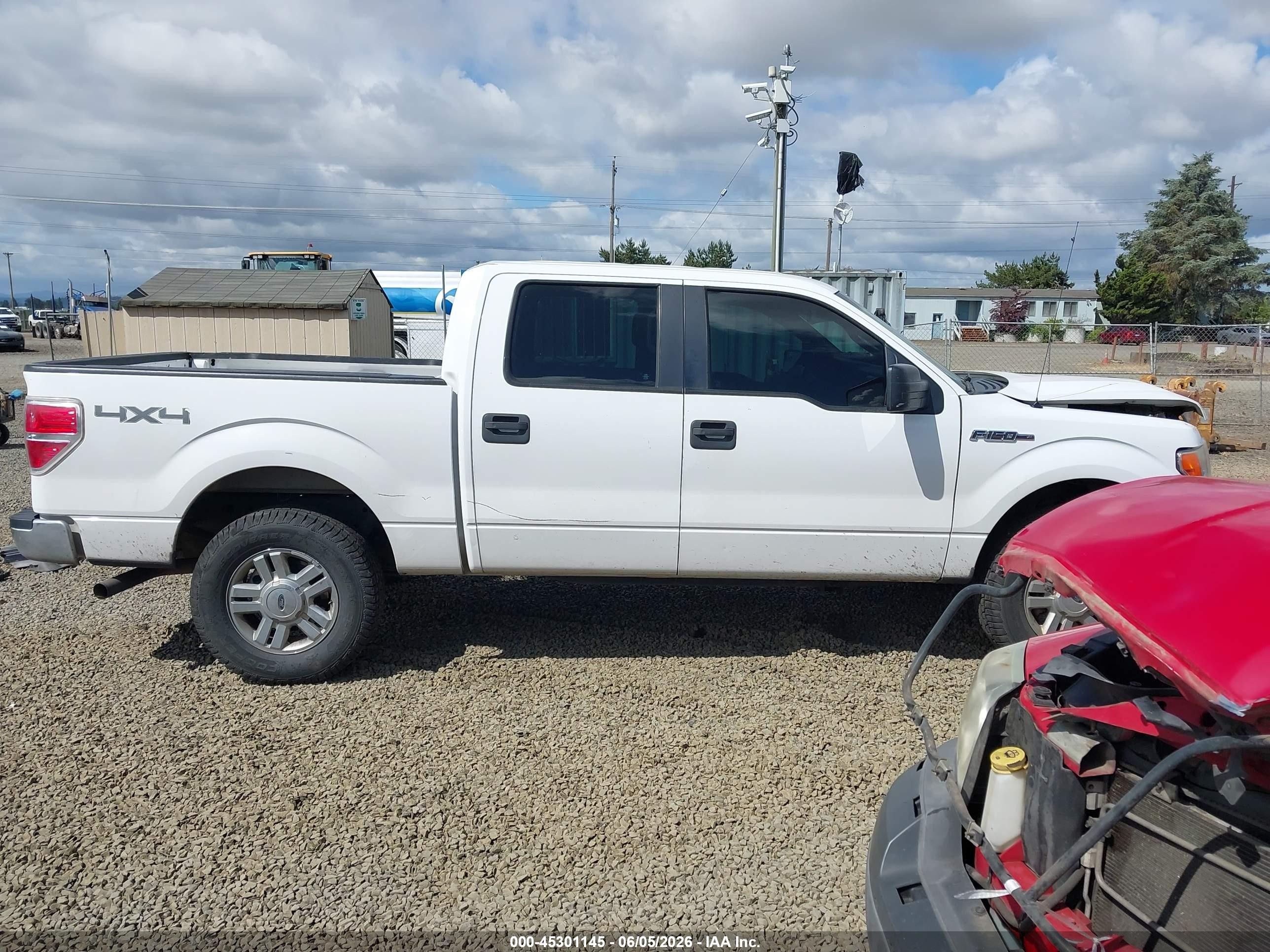 2014 Ford F-150 Xl White vin: 1FTFW1EF9EKG24323