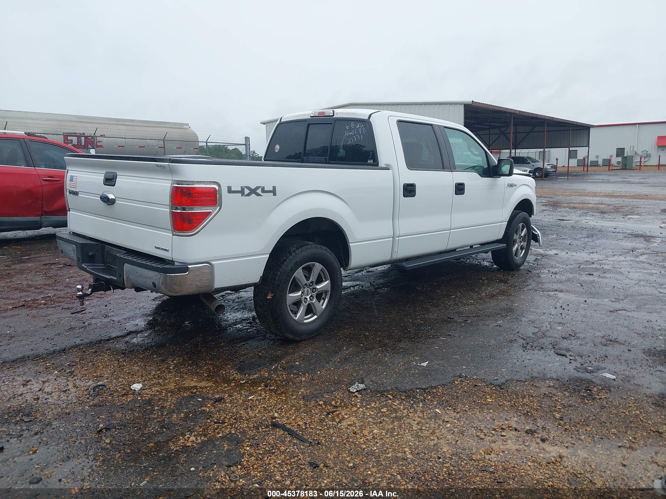 2014 Ford F-150 Xlt Белый vin: 1FTFW1EF9EKG53384