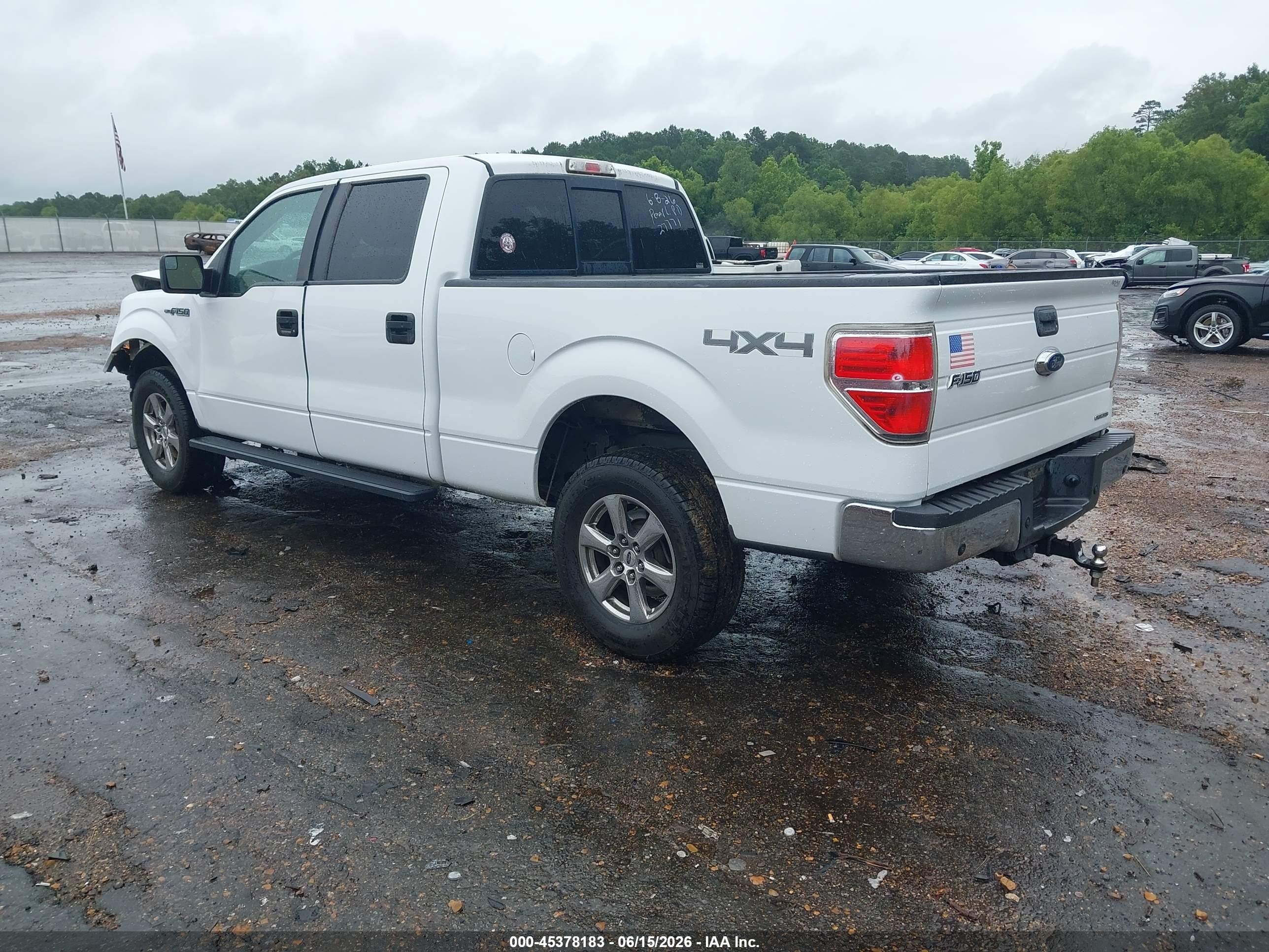 2014 Ford F-150 Xlt Белый vin: 1FTFW1EF9EKG53384