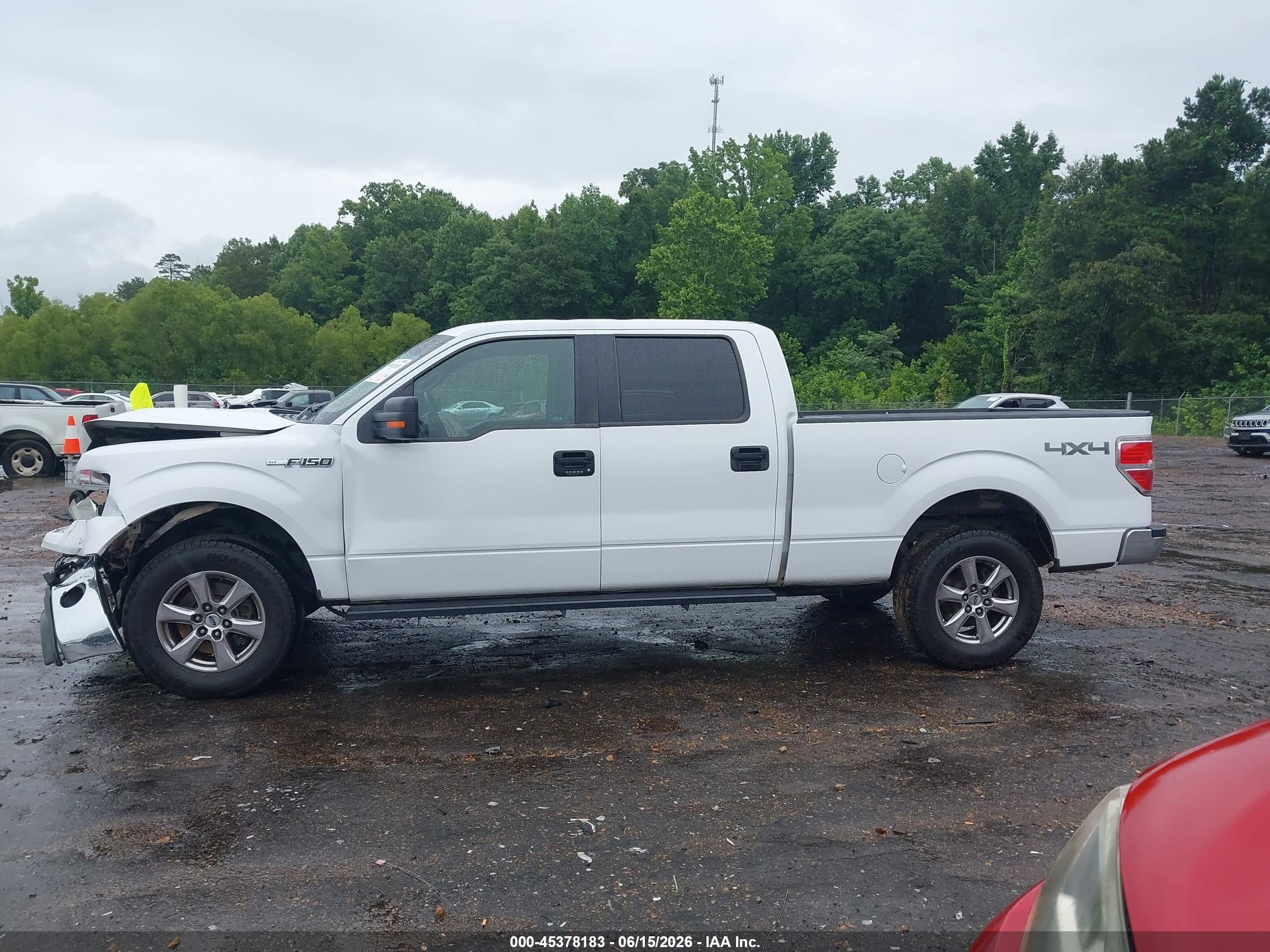 2014 Ford F-150 Xlt Белый vin: 1FTFW1EF9EKG53384