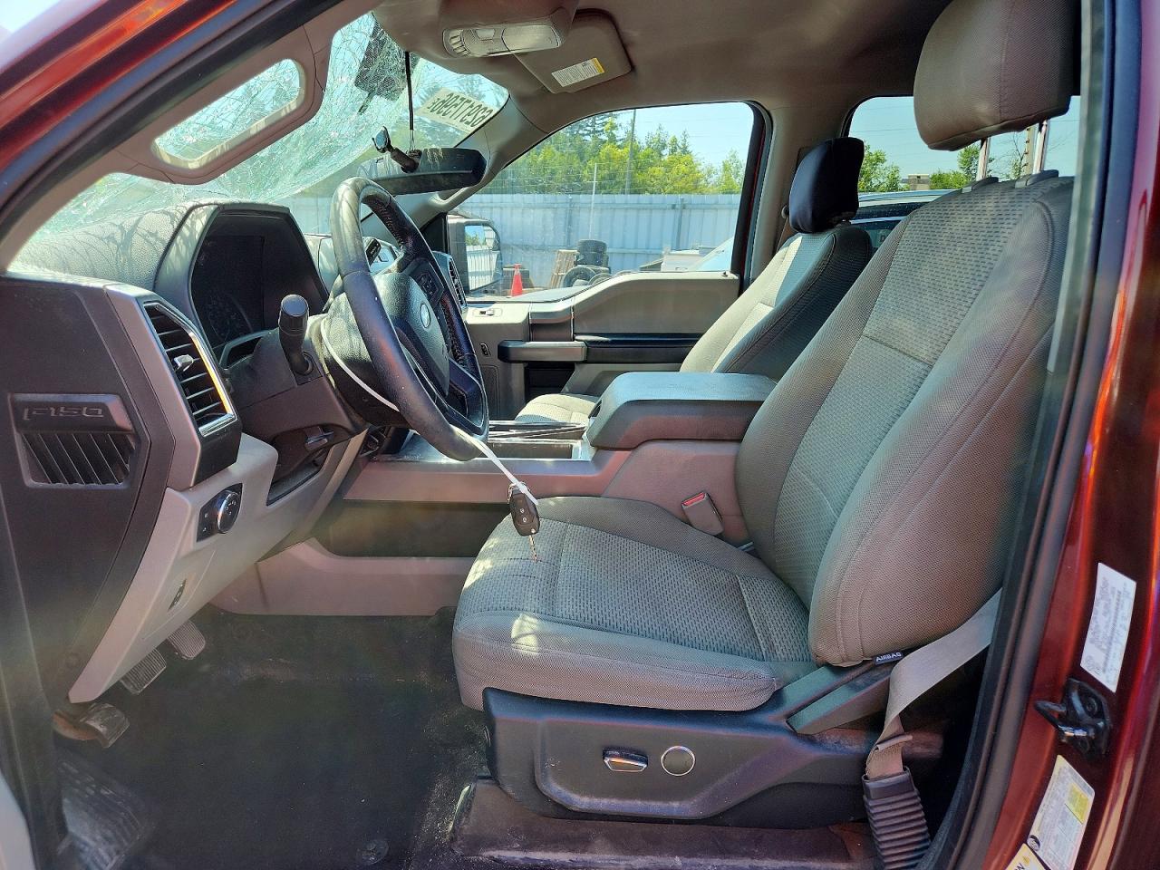 2015 Ford F150 Supercrew Бордовый vin: 1FTFW1EF9FFB50111