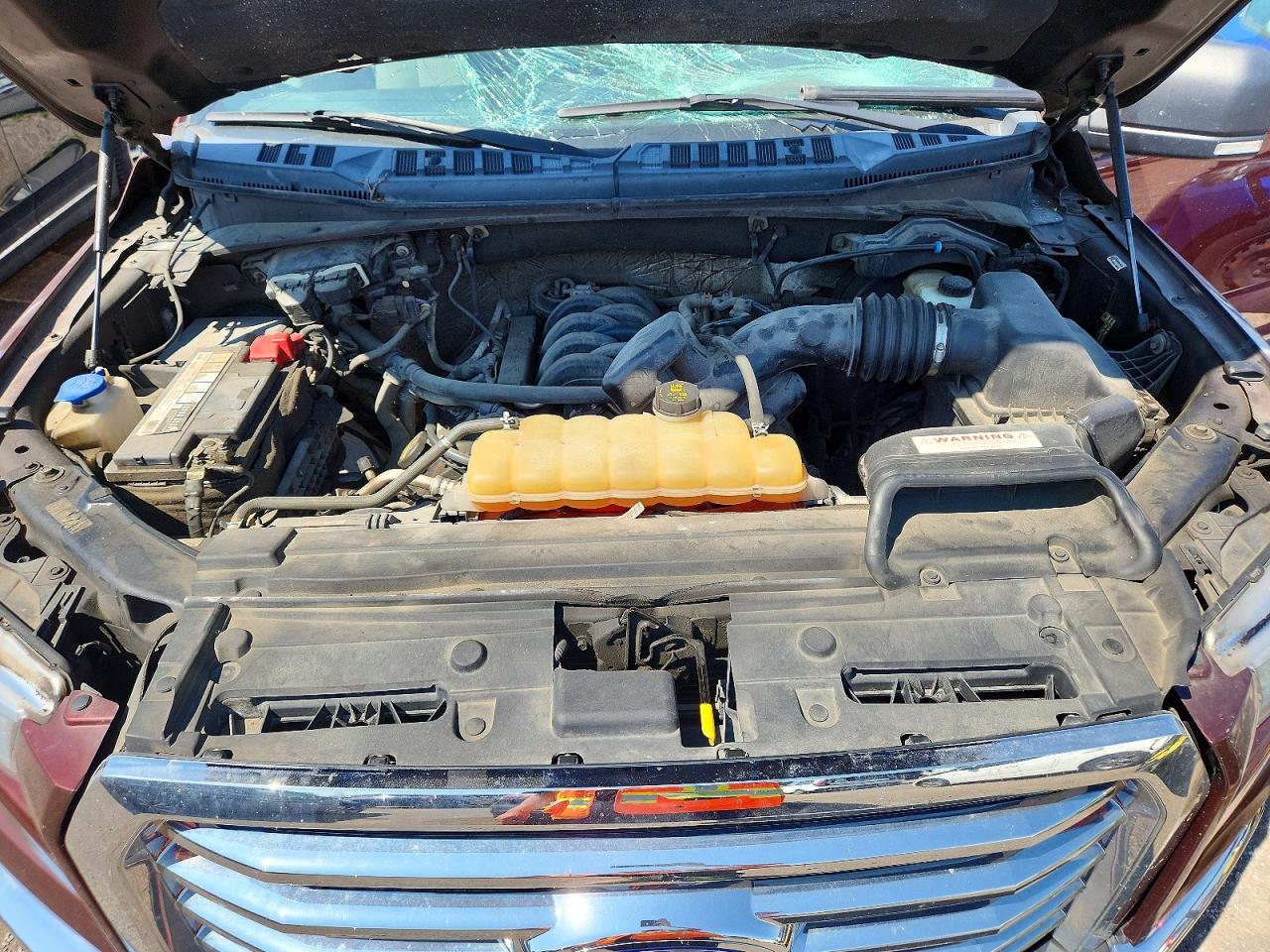 2015 Ford F150 Supercrew Бордовый vin: 1FTFW1EF9FFB50111