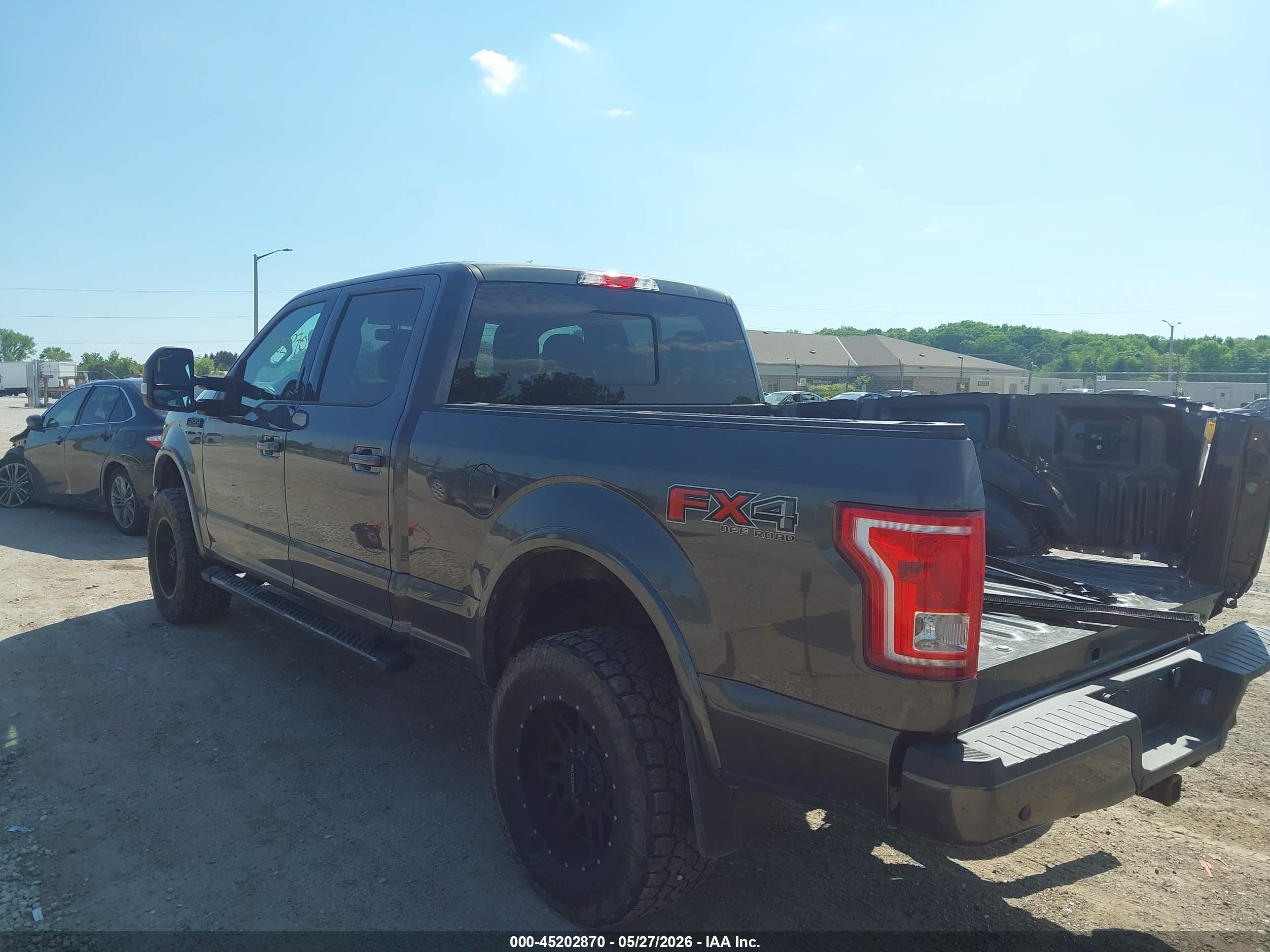 2015 Ford F-150 Xlt Gray vin: 1FTFW1EF9FFC40701