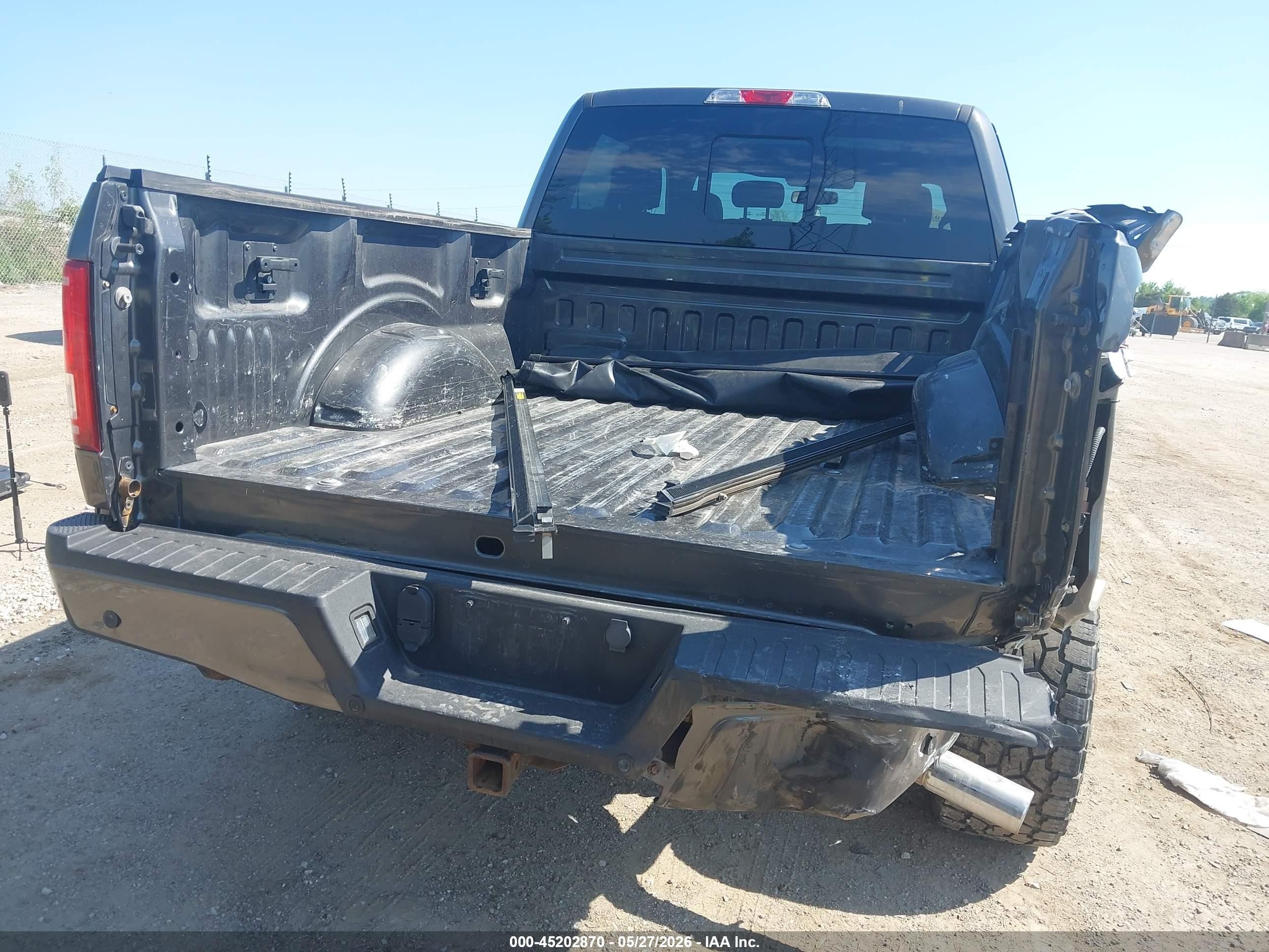 2015 Ford F-150 Xlt Gray vin: 1FTFW1EF9FFC40701