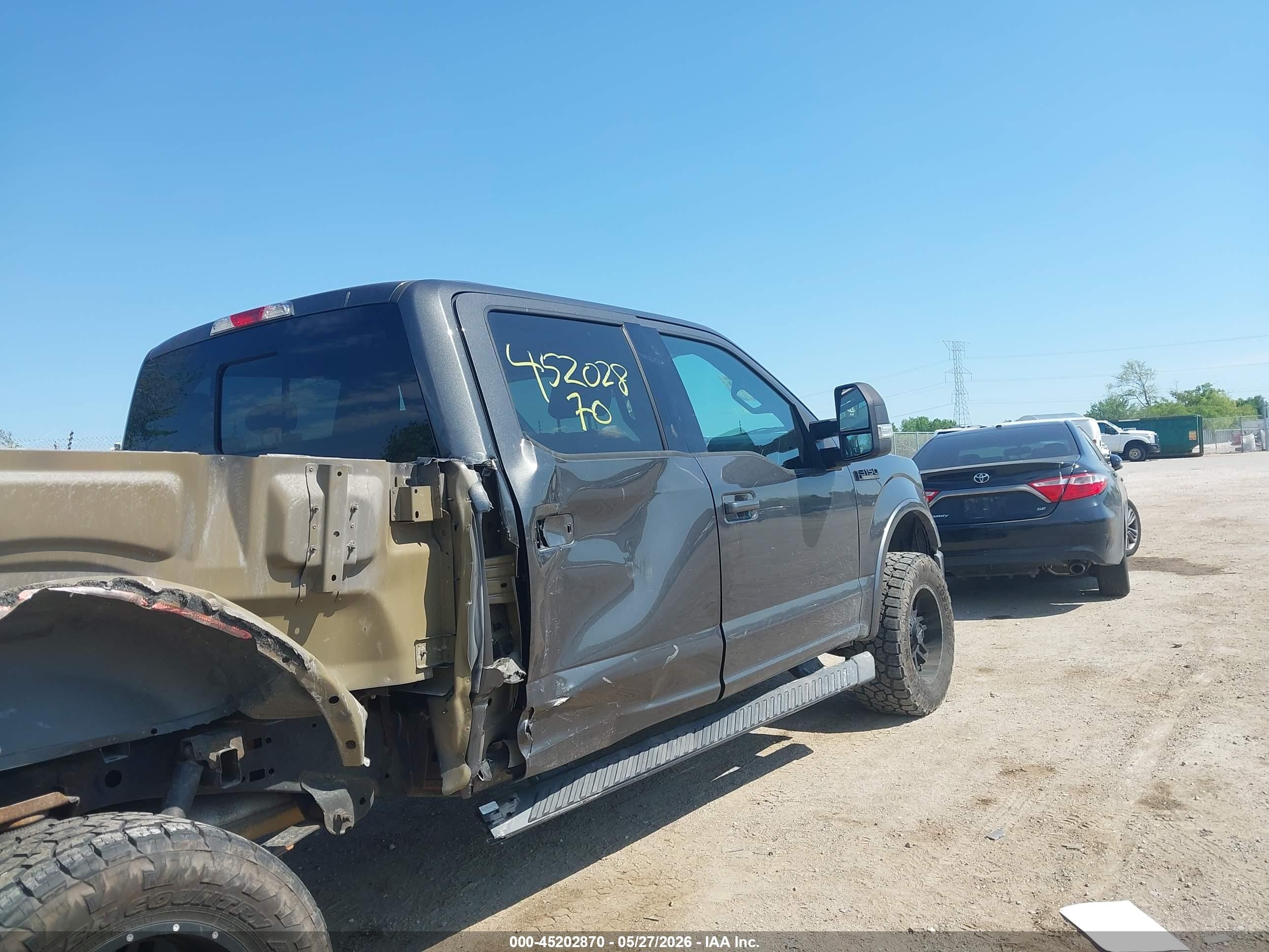 2015 Ford F-150 Xlt Gray vin: 1FTFW1EF9FFC40701
