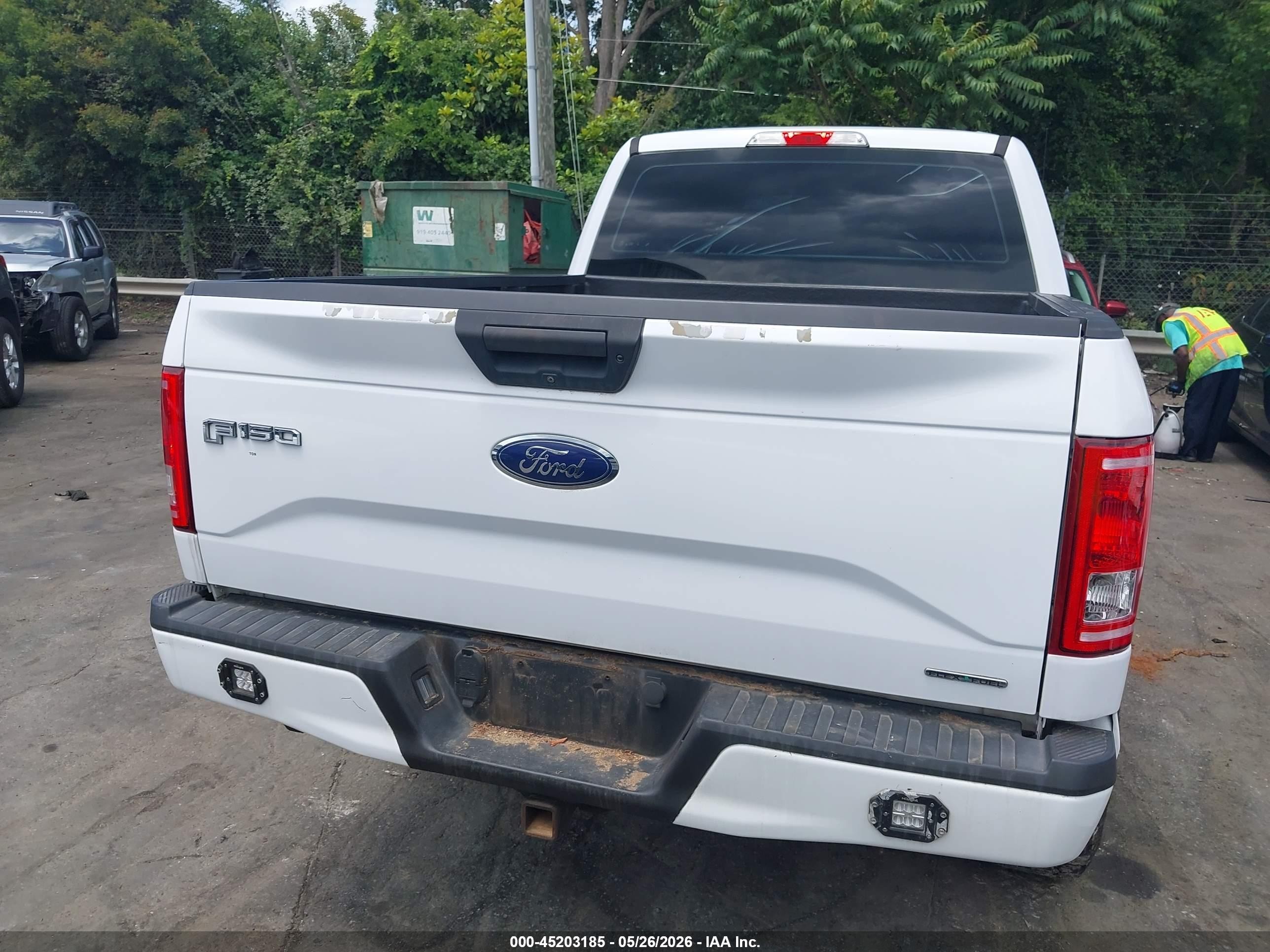 2016 Ford F-150 Xl Белый vin: 1FTFW1EF9GKF14634