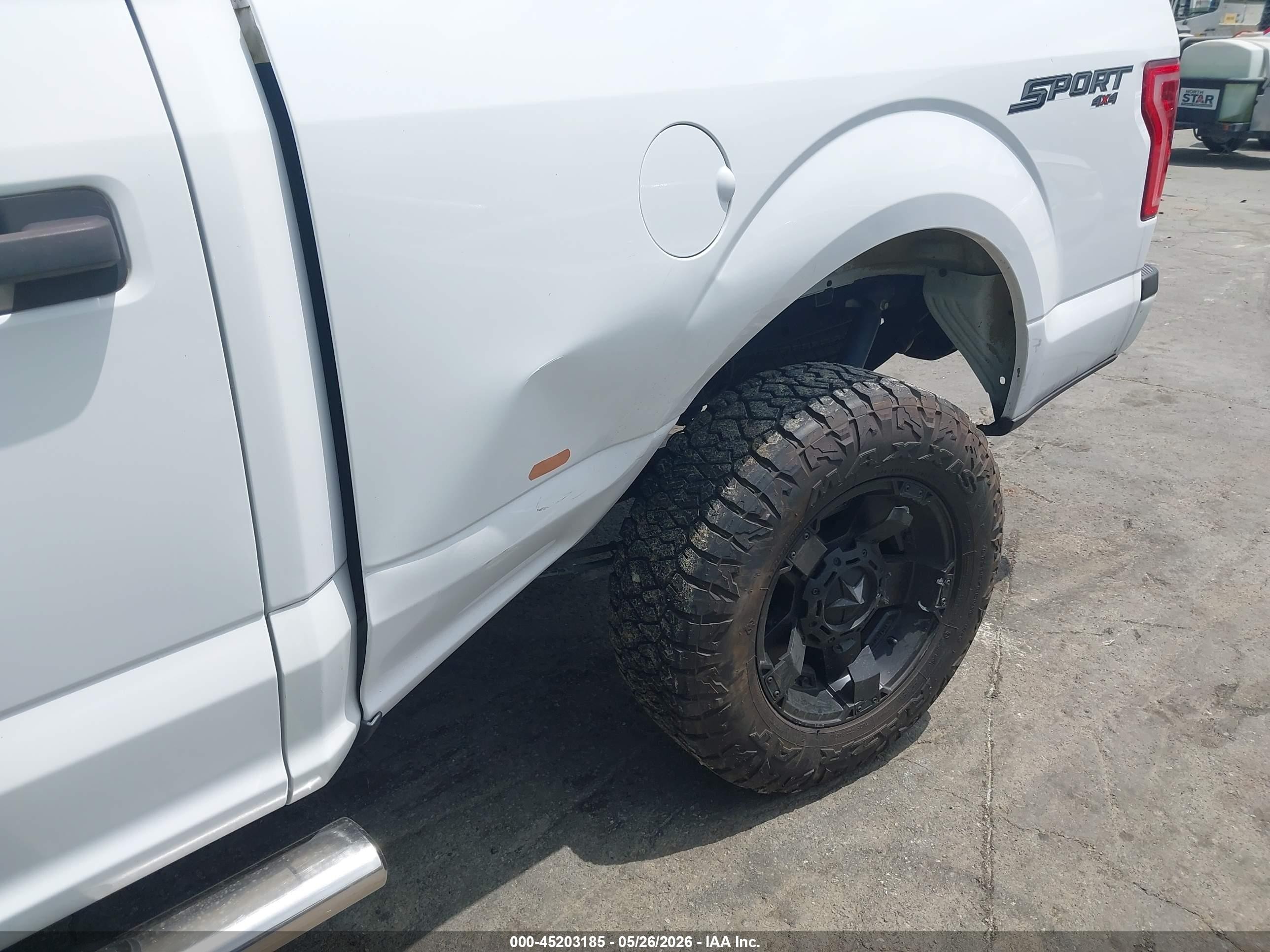 2016 Ford F-150 Xl Белый vin: 1FTFW1EF9GKF14634