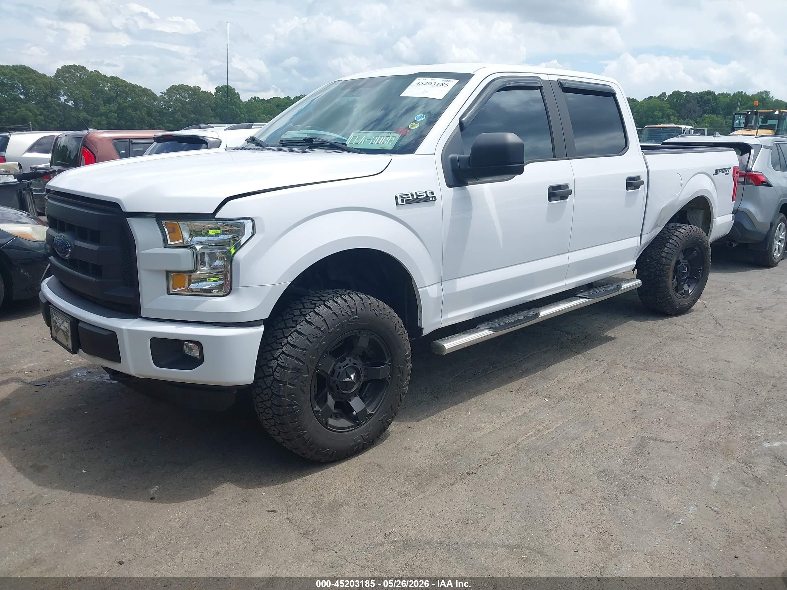 2016 Ford F-150 Xl Белый vin: 1FTFW1EF9GKF14634