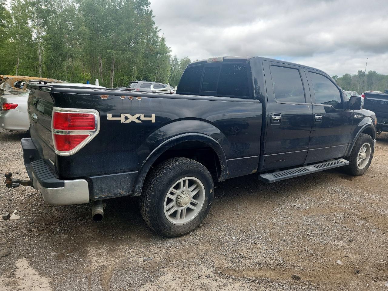 2011 Ford F150 Supercrew Черный vin: 1FTFW1EFXBFA21367