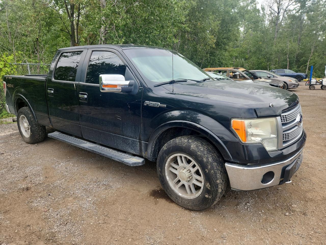 2011 Ford F150 Supercrew Черный vin: 1FTFW1EFXBFA21367