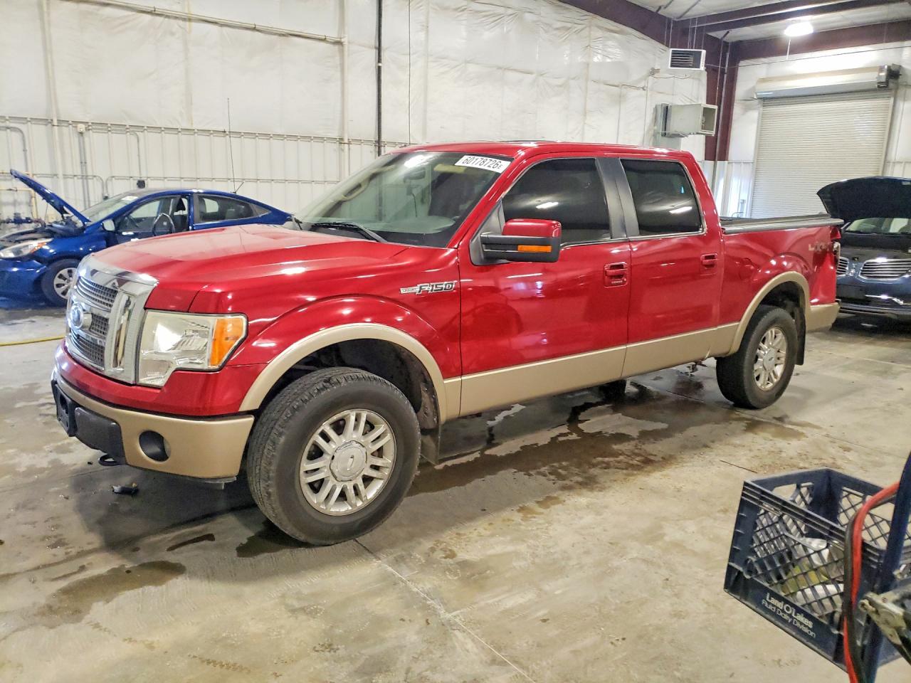 2011 Ford F150 Supercrew Red vin: 1FTFW1EFXBFA27010